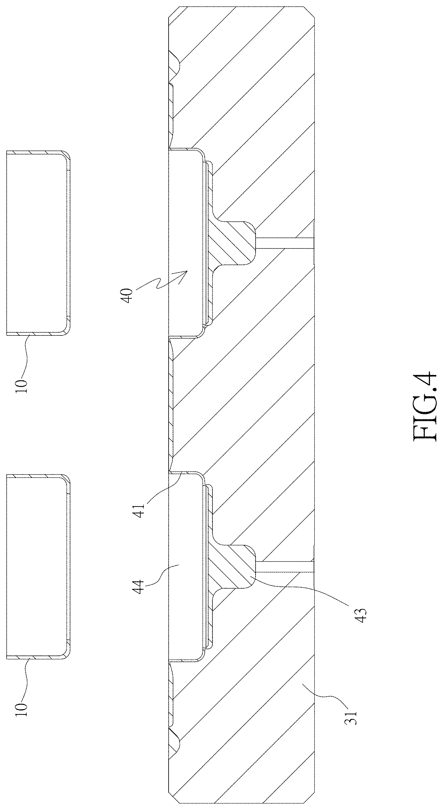Patent US11772310 Figure 4 – Frame with an outer silicone layer and a manufacturing method of forming the silicone layer on the outer part of frame
