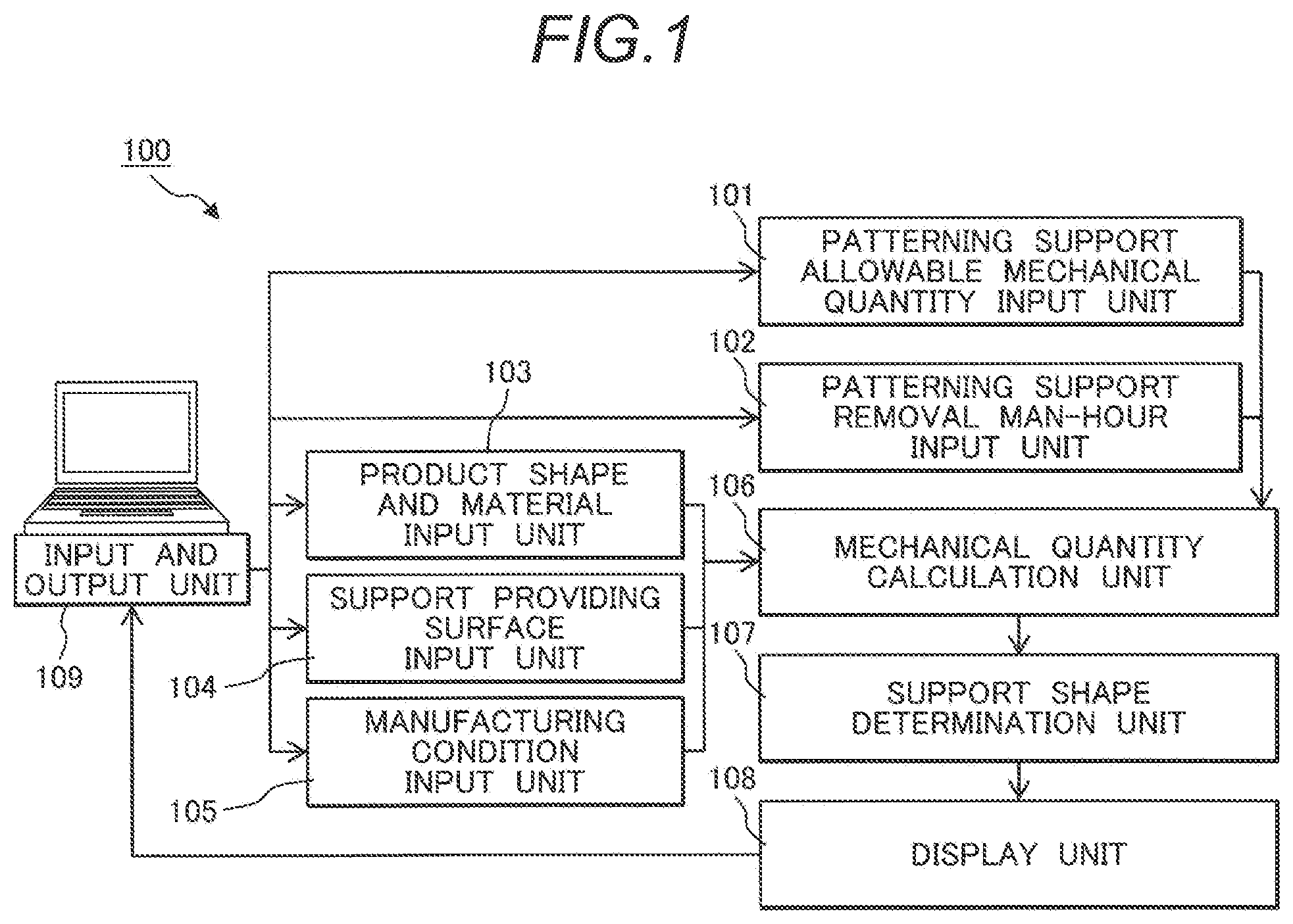 Patent US11772329 Figure 1 – Input data creation device for powder additive manufacturing