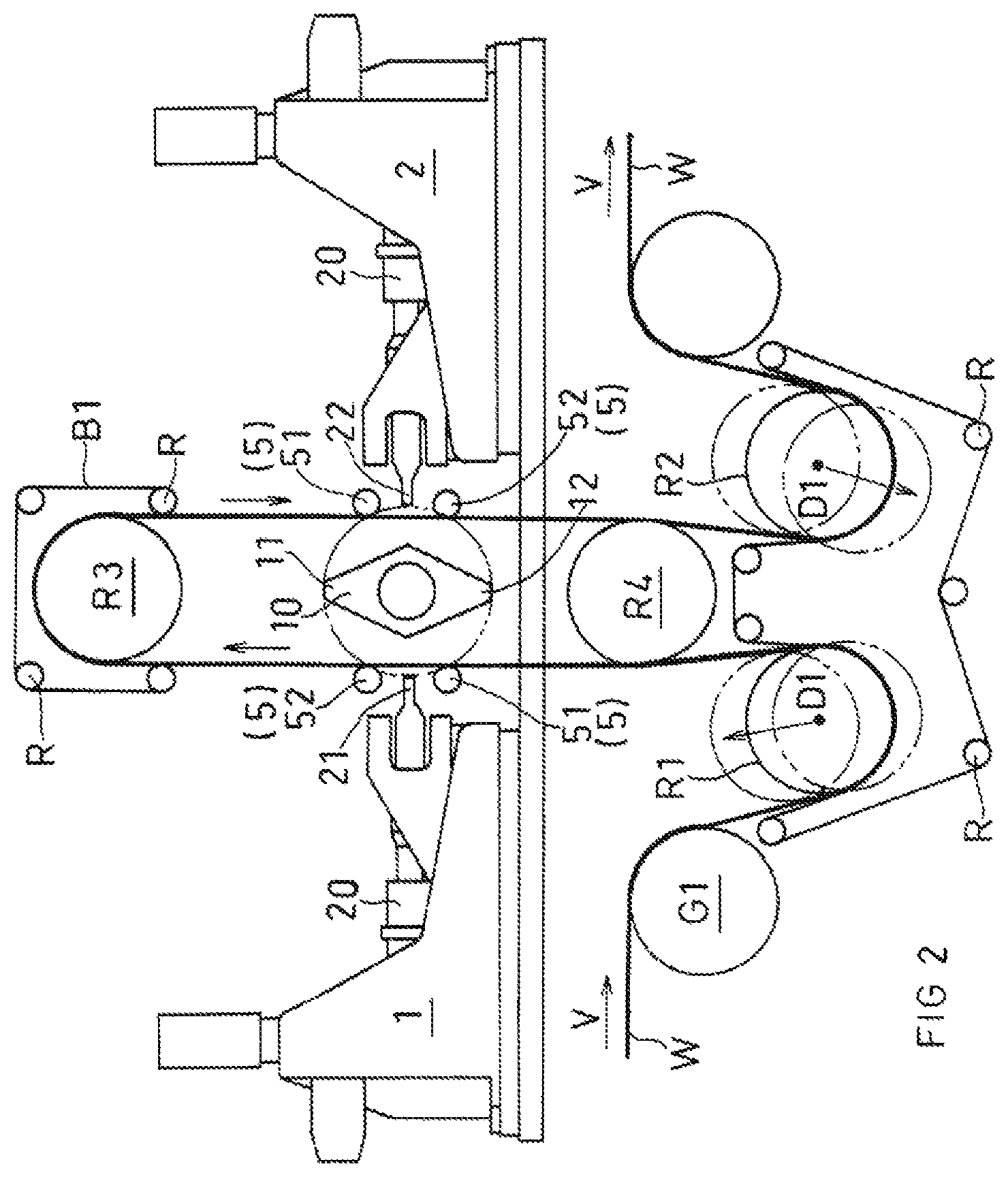 Patent US11772332 Figure 2 – Web welding system and welding method