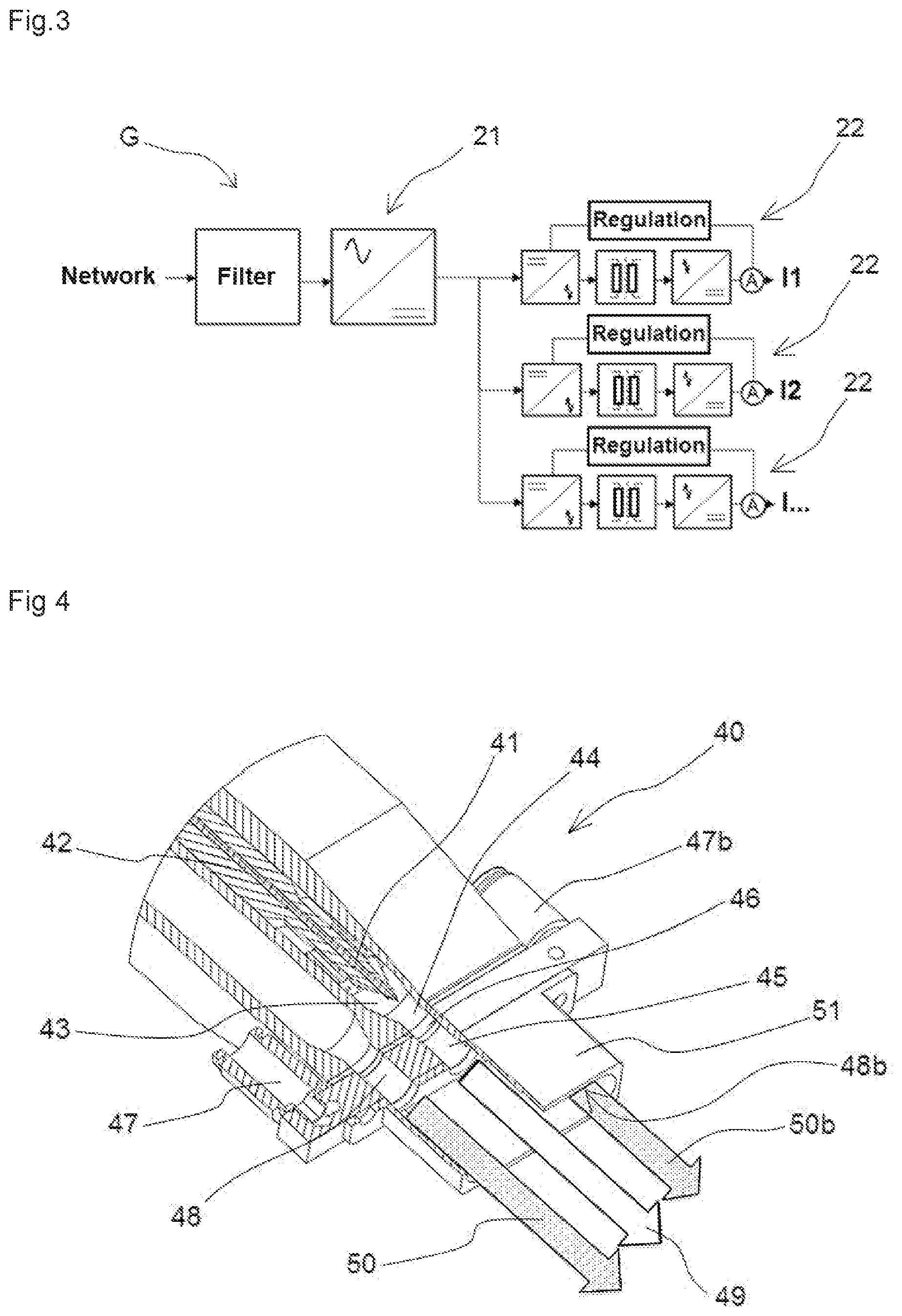 Patent US11772335 Figure 2 – Torch and plasma heating method for placing composite rovings