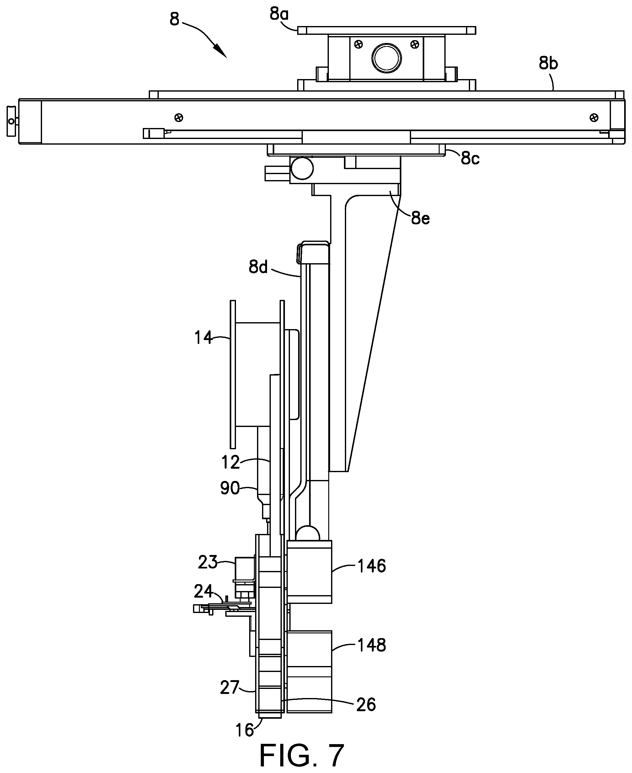 Patent US11772339 Figure 8 – Three-dimensional printing of composite repair patches and structures