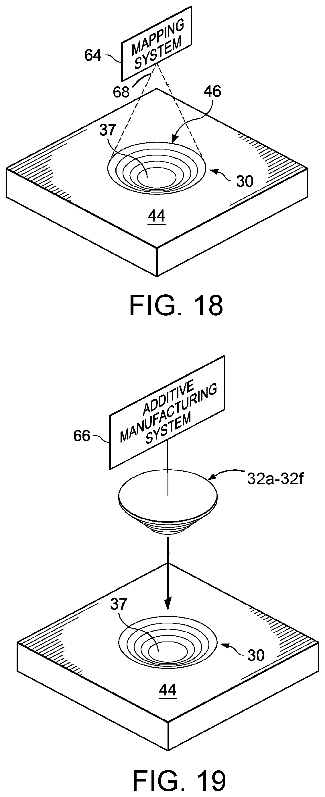 Patent US11772339 Figure 14 – Three-dimensional printing of composite repair patches and structures