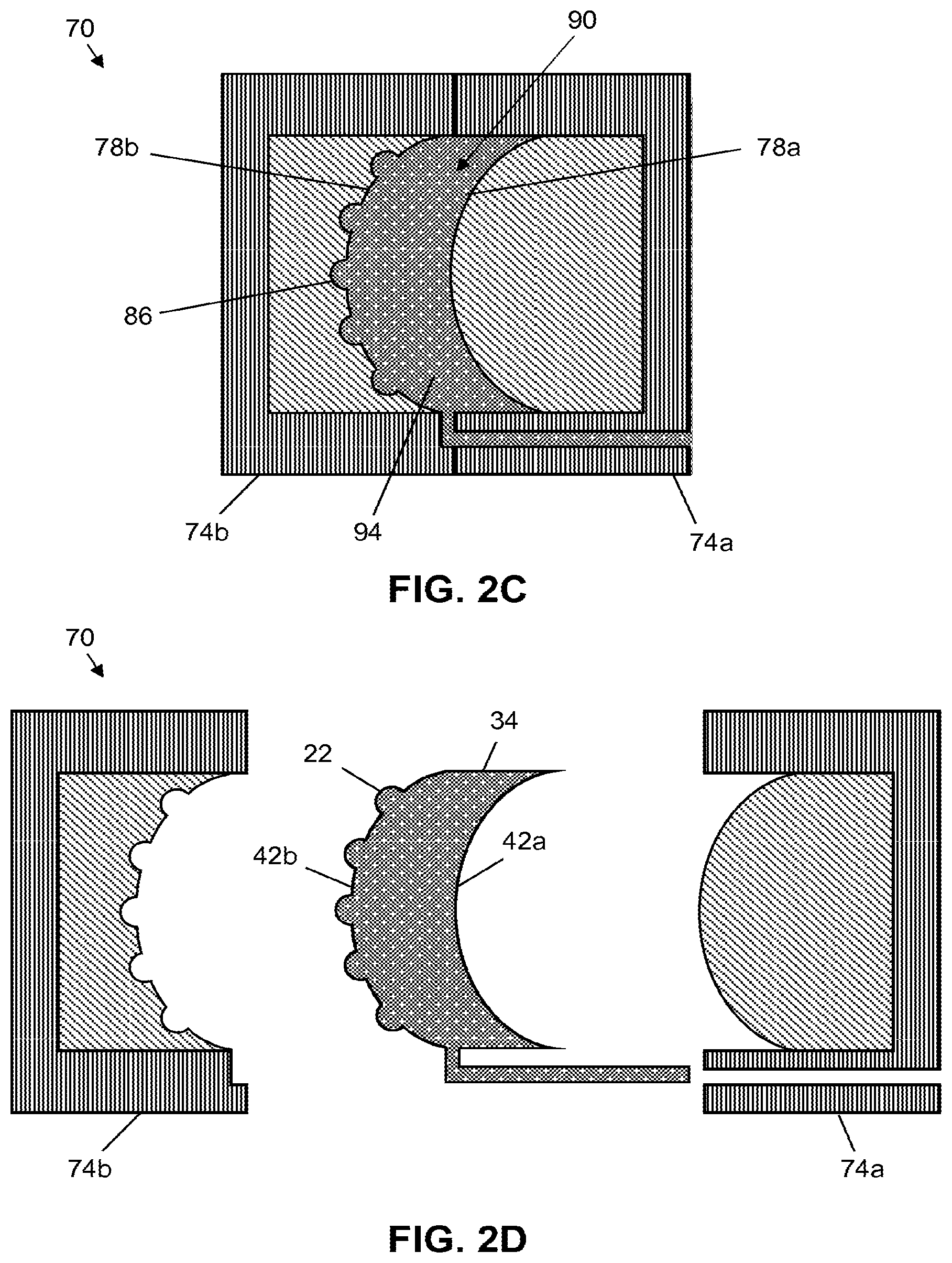 Patent US11772340 Figure 4 – Optical articles comprising encapsulated microlenses and methods of making the same