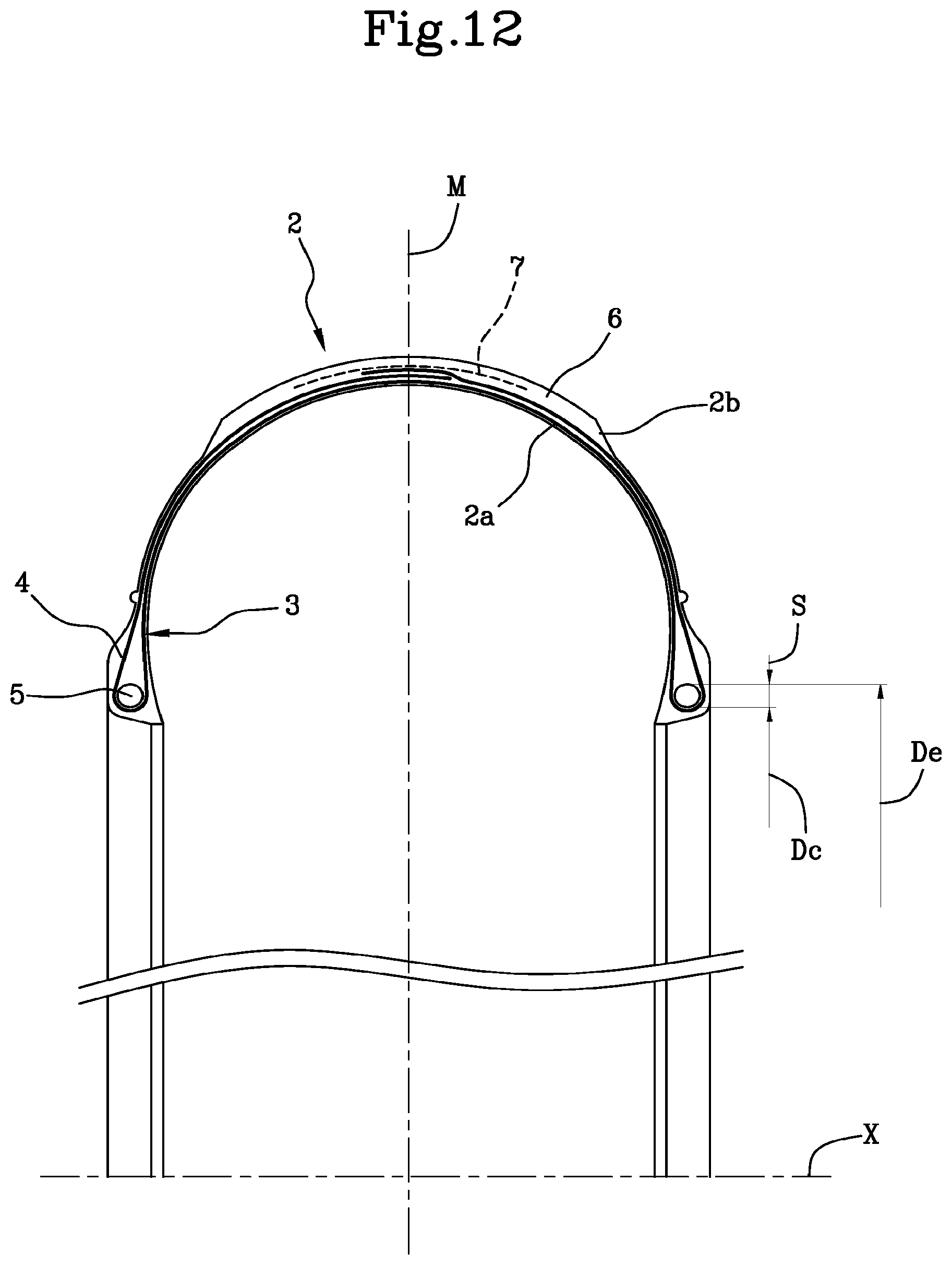Patent US11772345 Figure 9 – Process and apparatus for handling green tyres for bicycles
