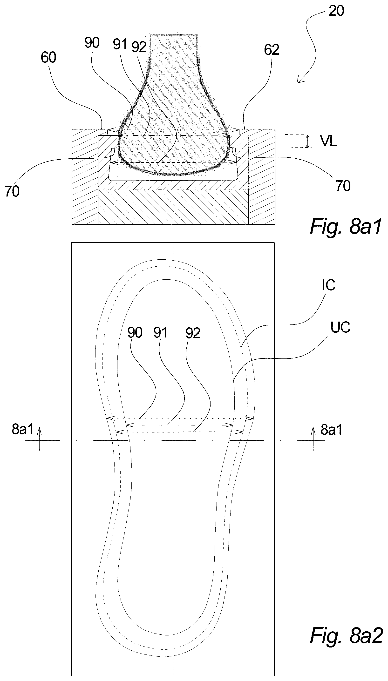 Patent US11772347 Figure 12 – Footwear moulding system for direct injection production of footwear