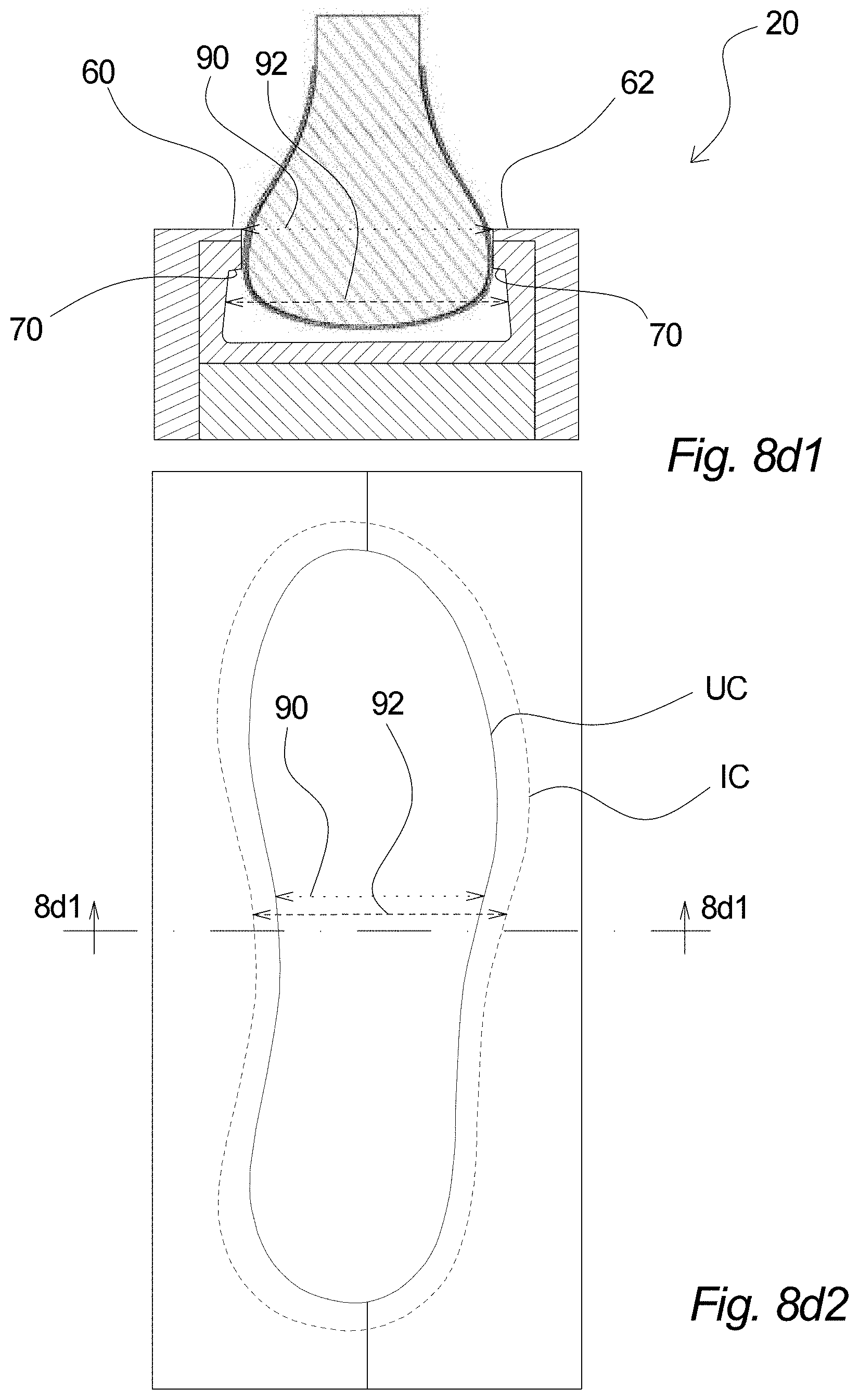 Patent US11772347 Figure 15 – Footwear moulding system for direct injection production of footwear