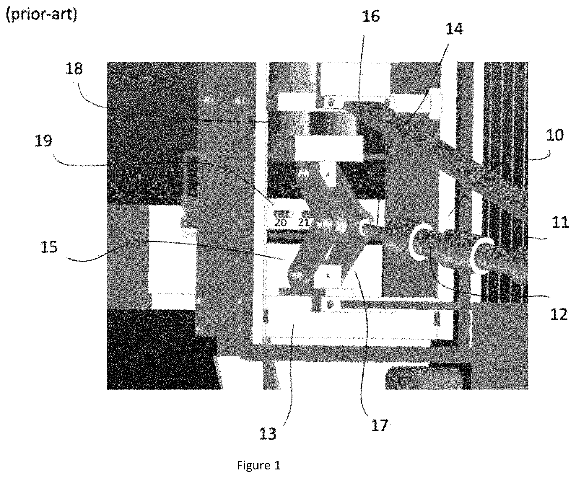 Patent US11772348 — Adjustable mechanical stop for a food baking apparatus — Figure 1
