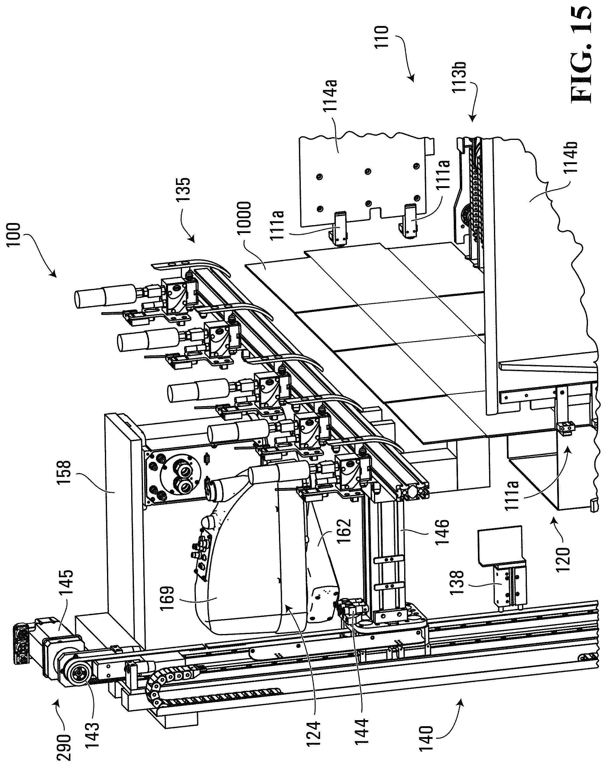 Patent US11772352 Figure 17 – Method and apparatus for forming containers