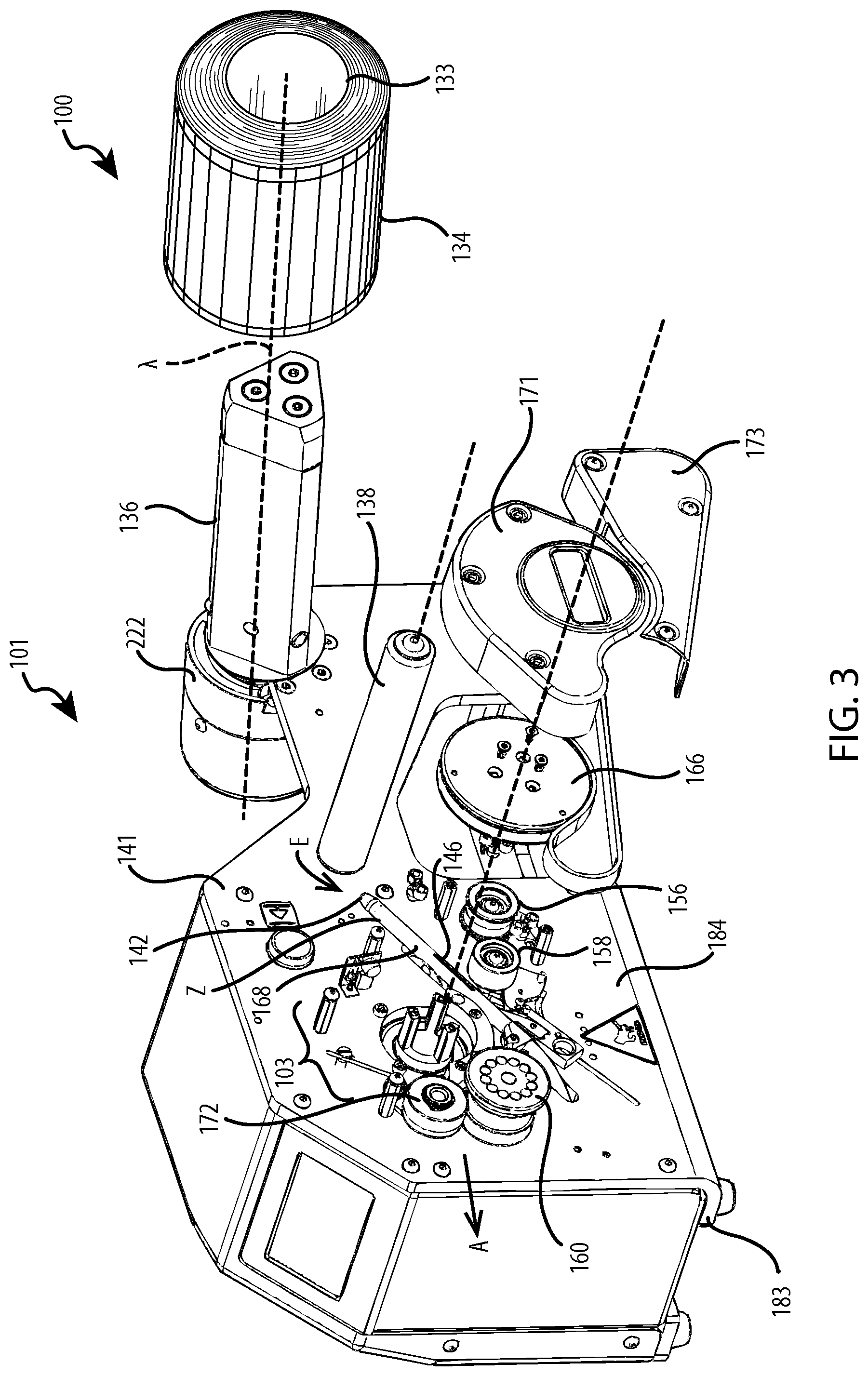 Patent US11772353 Figure 6 – Recipe controlled process for making packaging materials