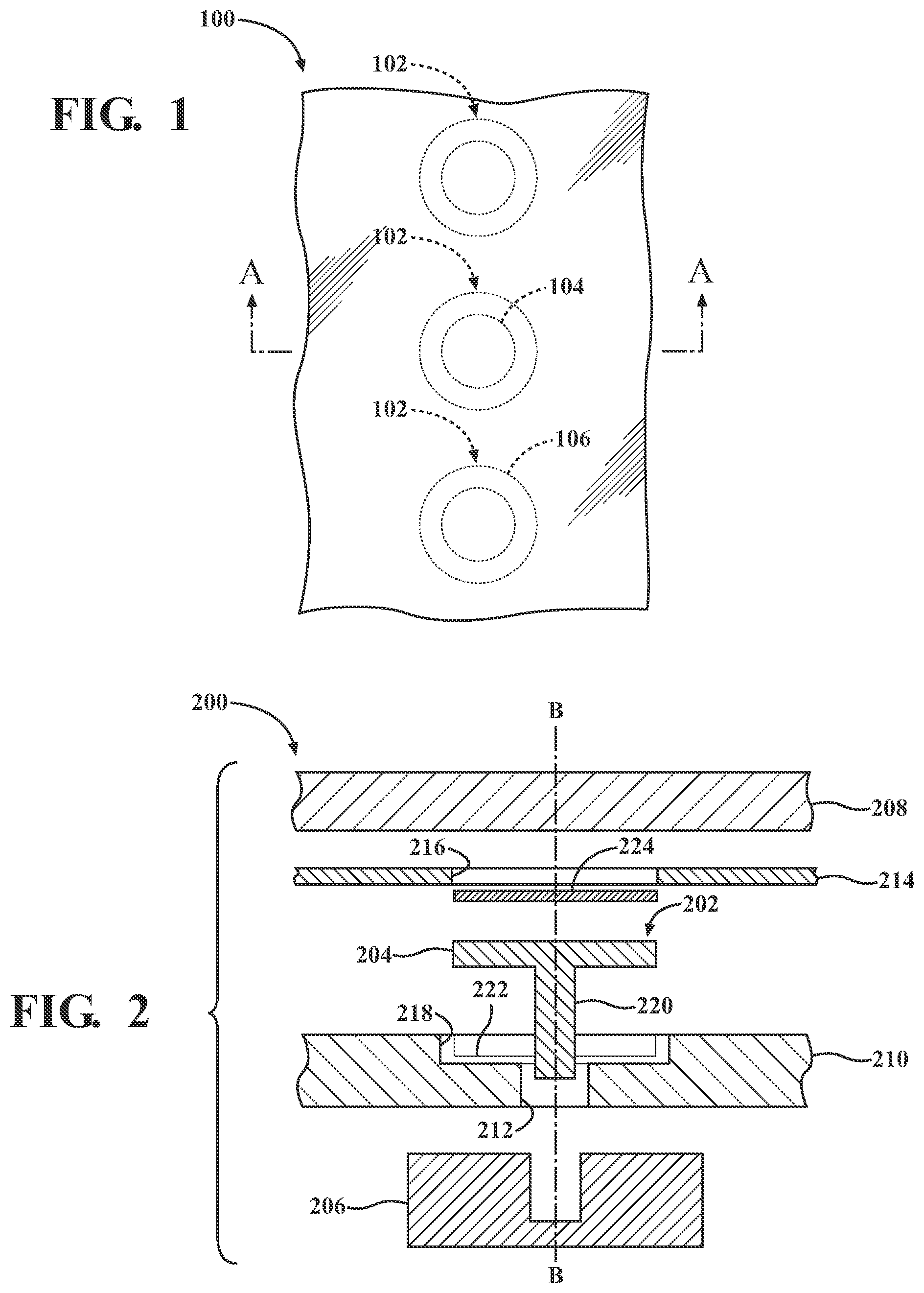 Patent US11772354 Figure 1 – Glass fastening and sealing systems