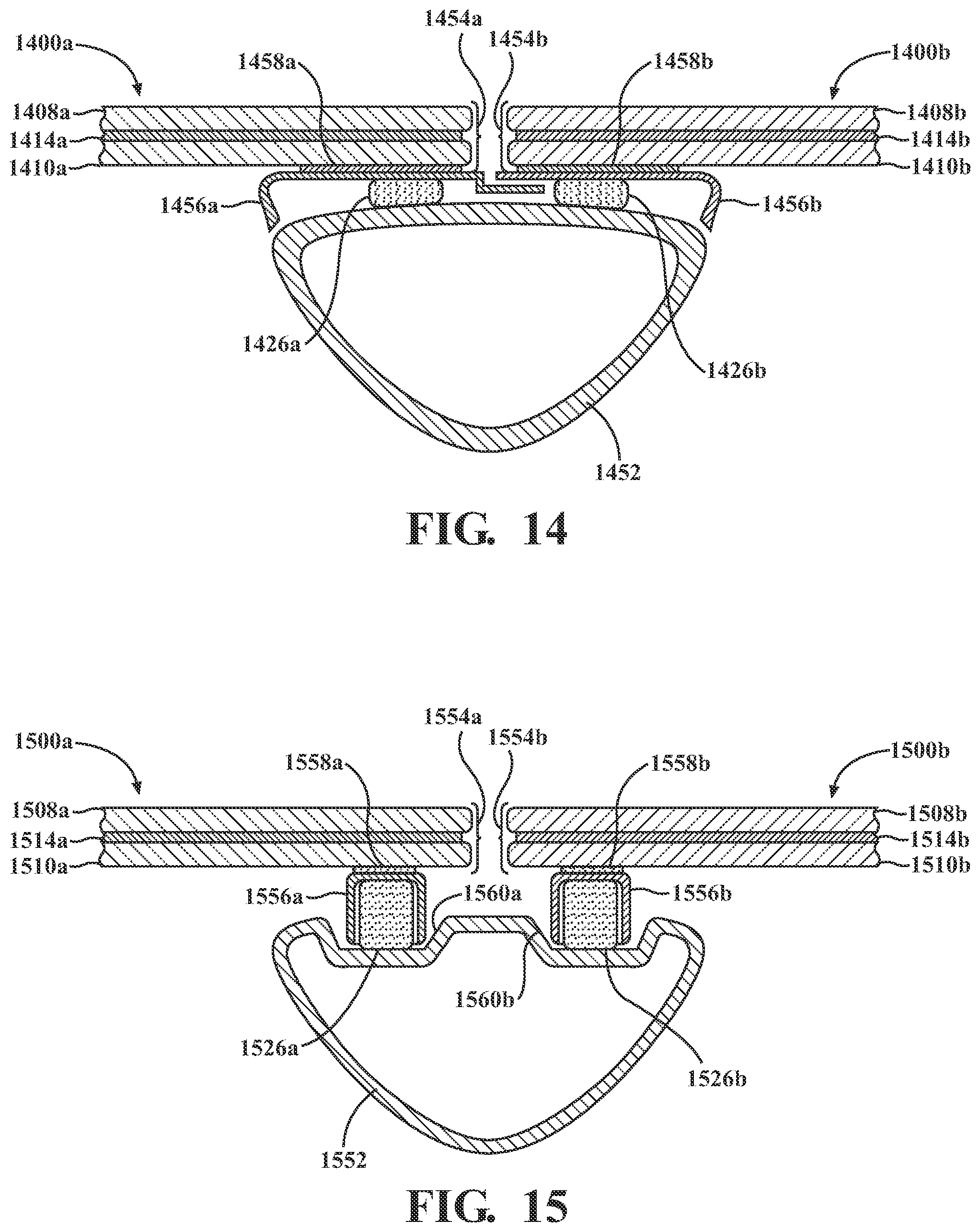 Patent US11772354 Figure 8 – Glass fastening and sealing systems