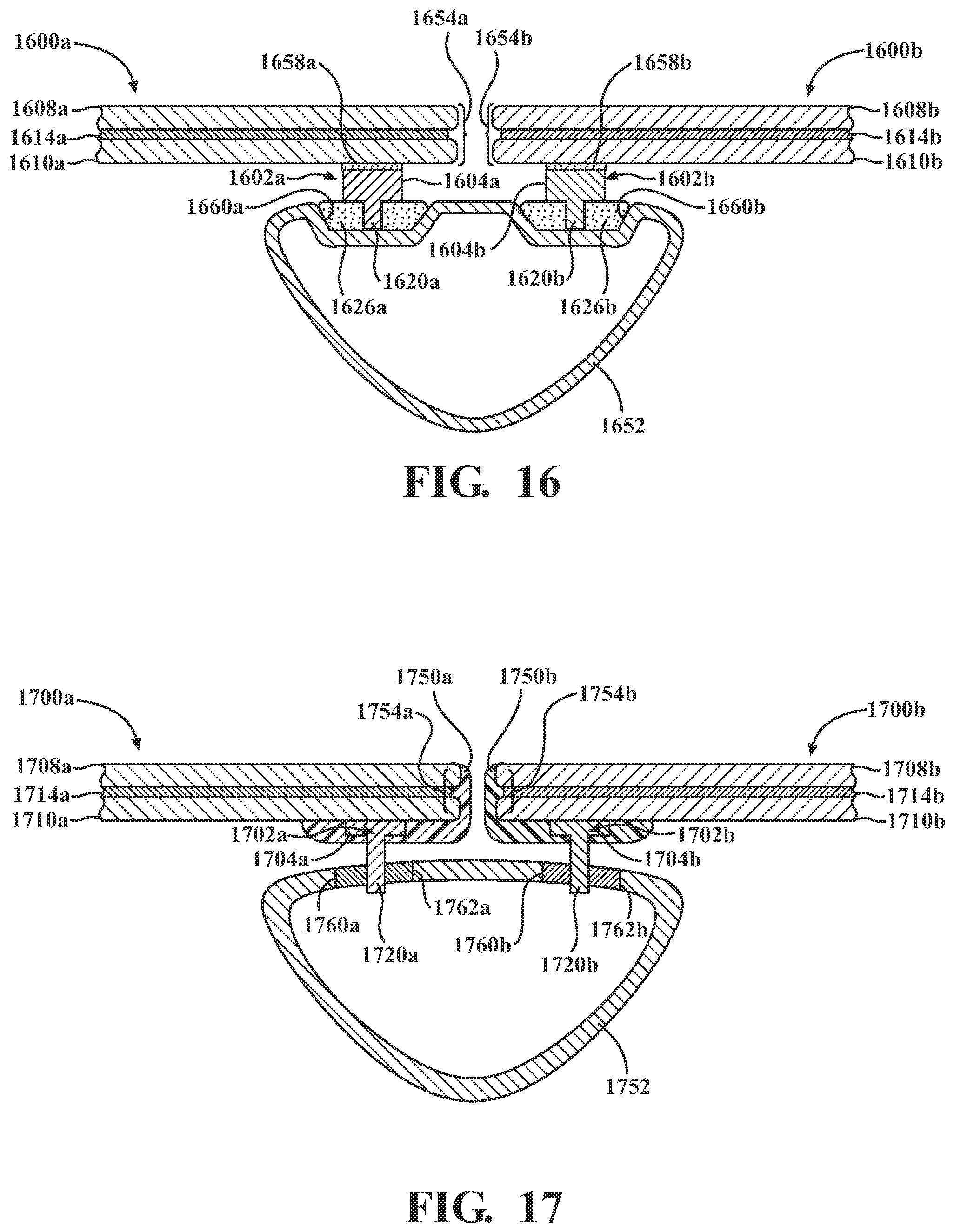 Patent US11772354 Figure 9 – Glass fastening and sealing systems