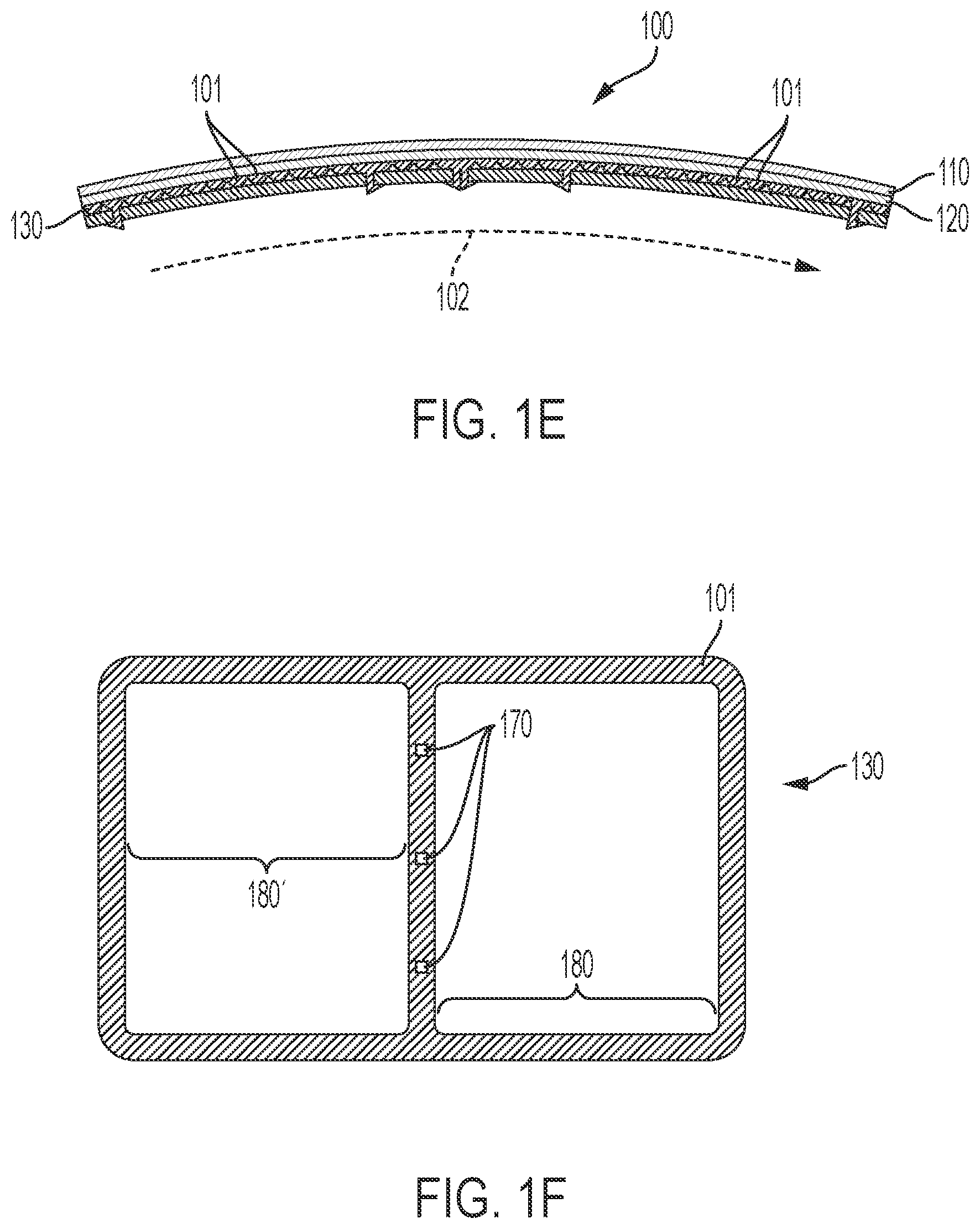 Patent US11772361 Figure 3 – Curved glass constructions and methods for forming same