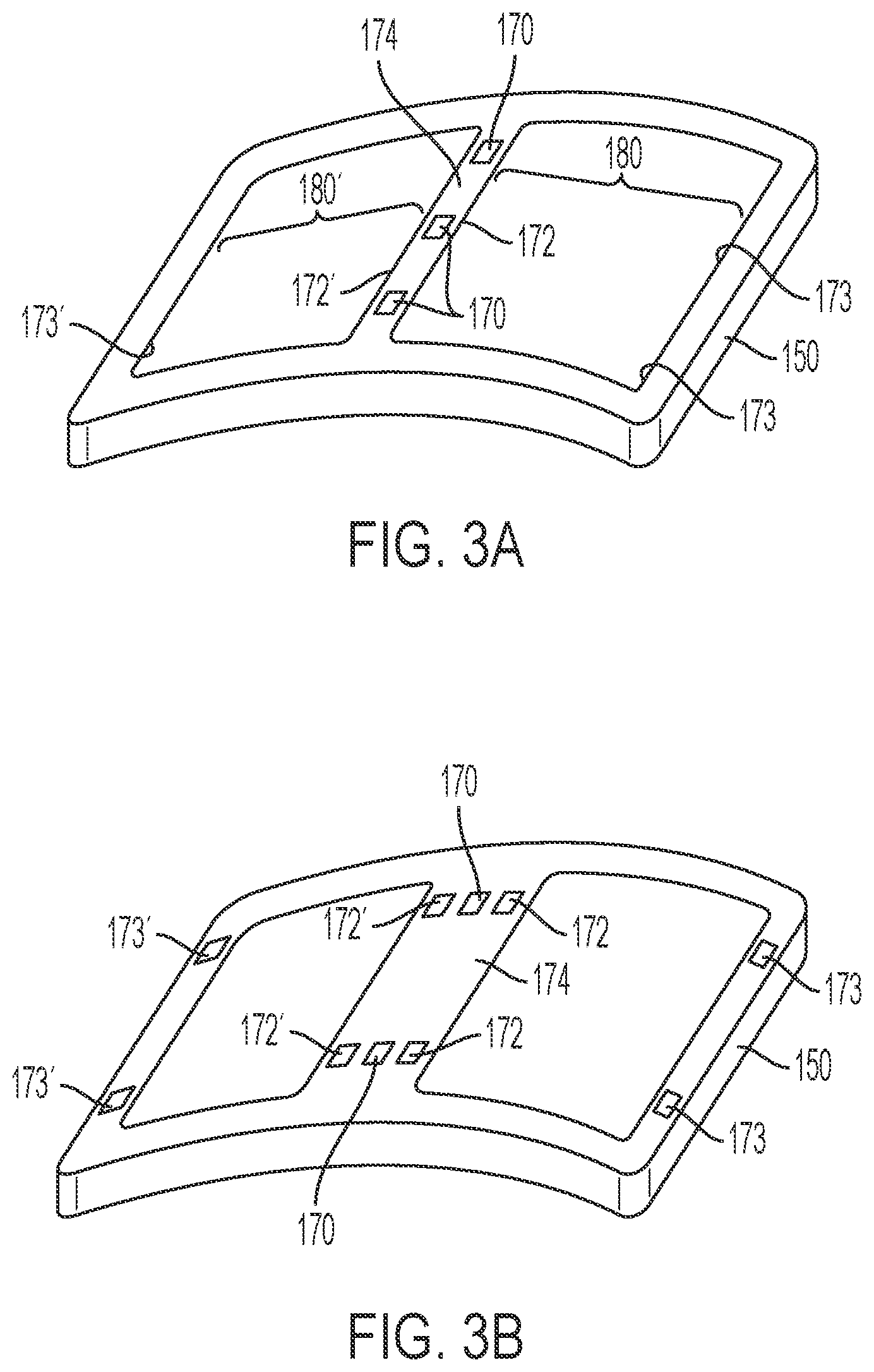 Patent US11772361 Figure 5 – Curved glass constructions and methods for forming same