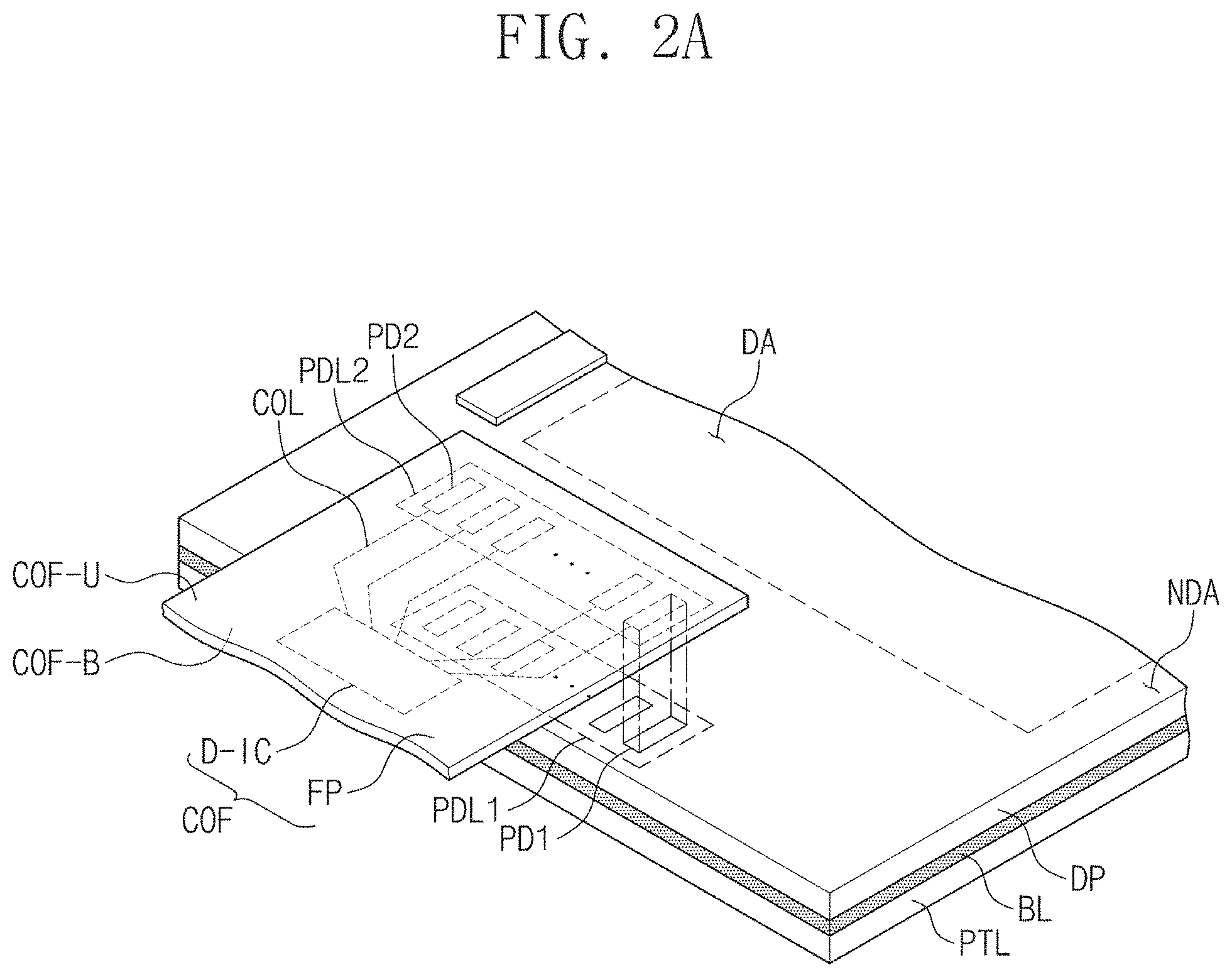 Patent US11772364 Figure 2 – Adhesive member and display device including the same