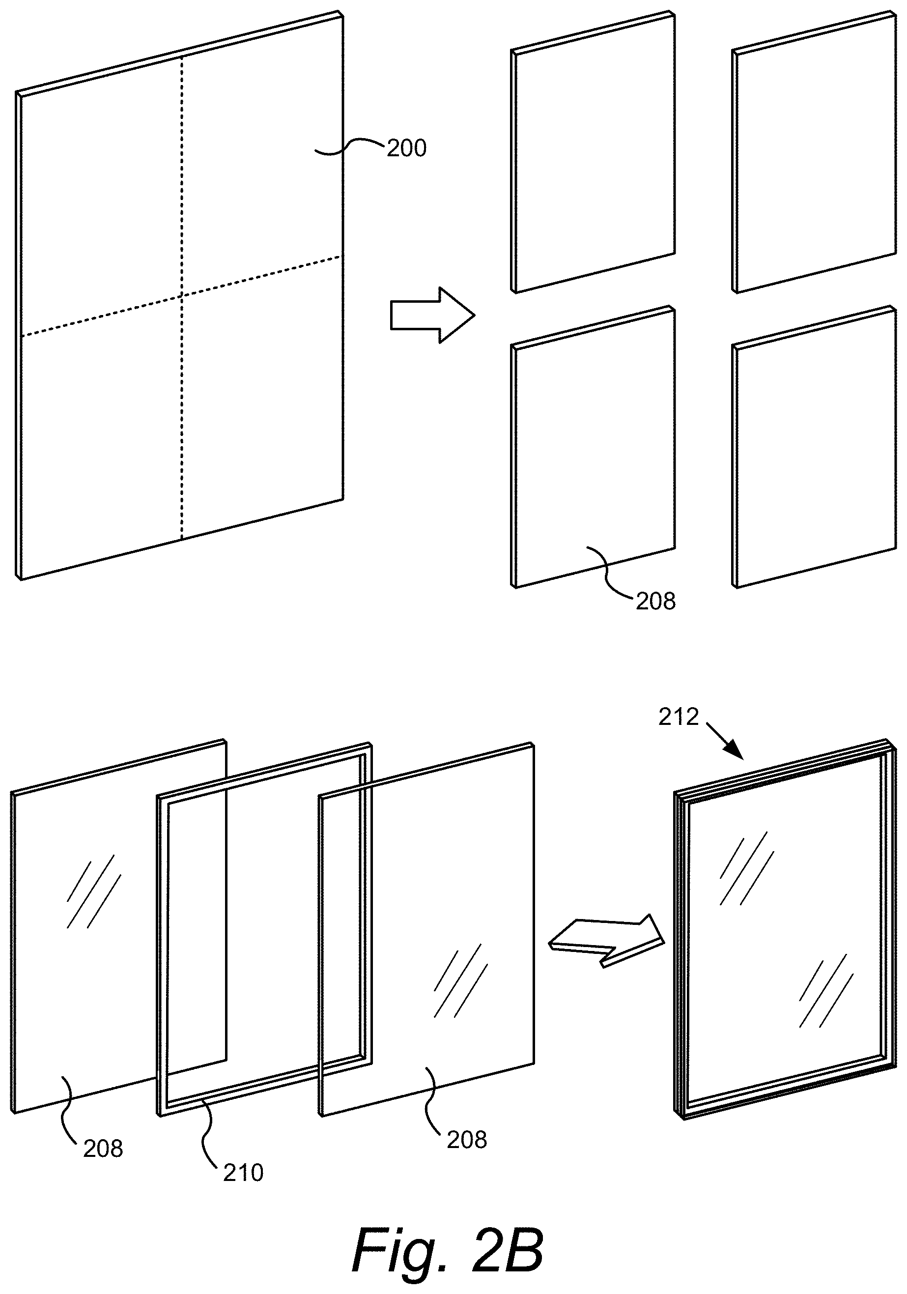 Patent US11772366 Figure 4 – Electrochromic window fabrication methods