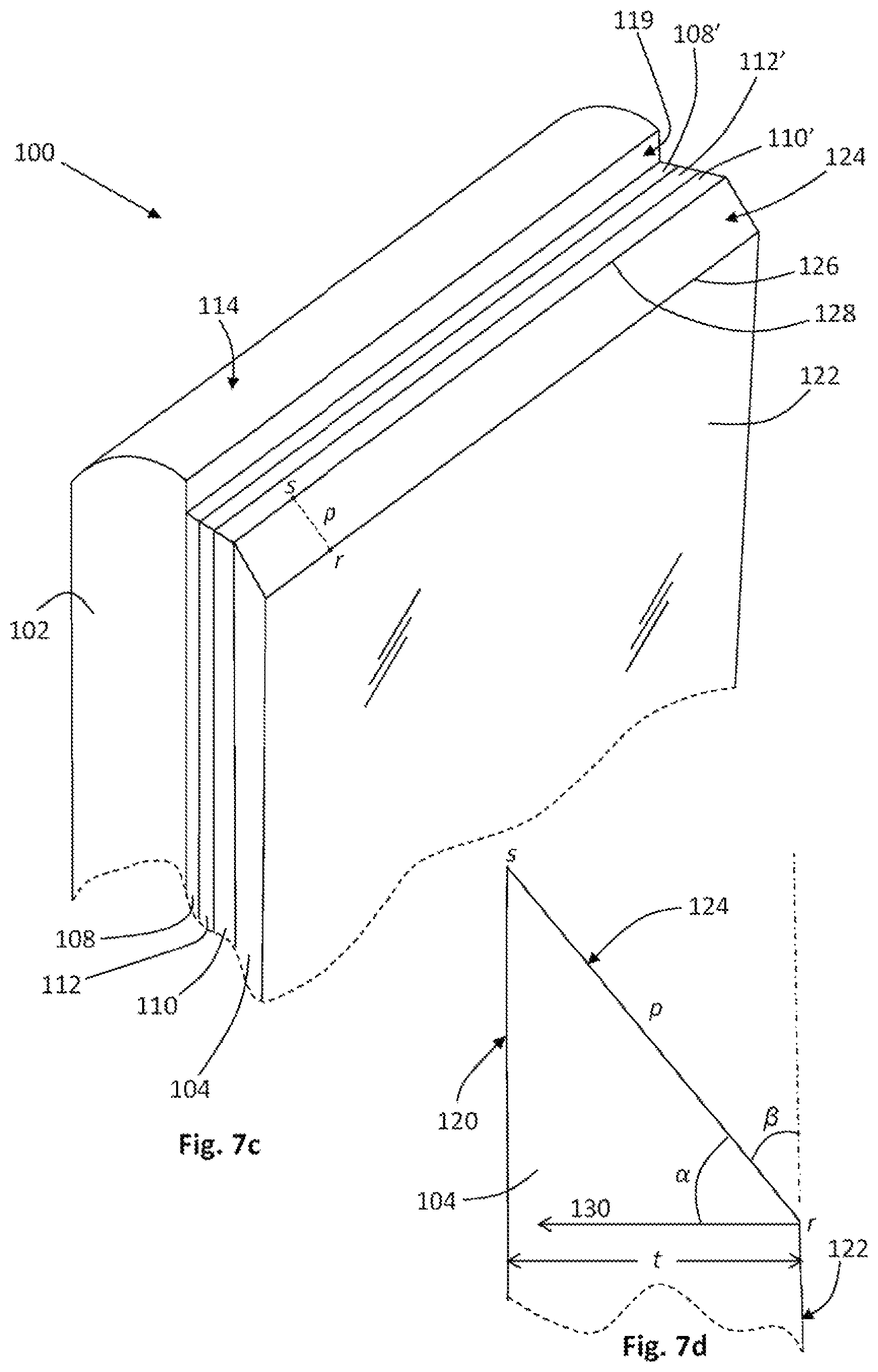 Patent US11772367 Figure 5 – Laminated glazing