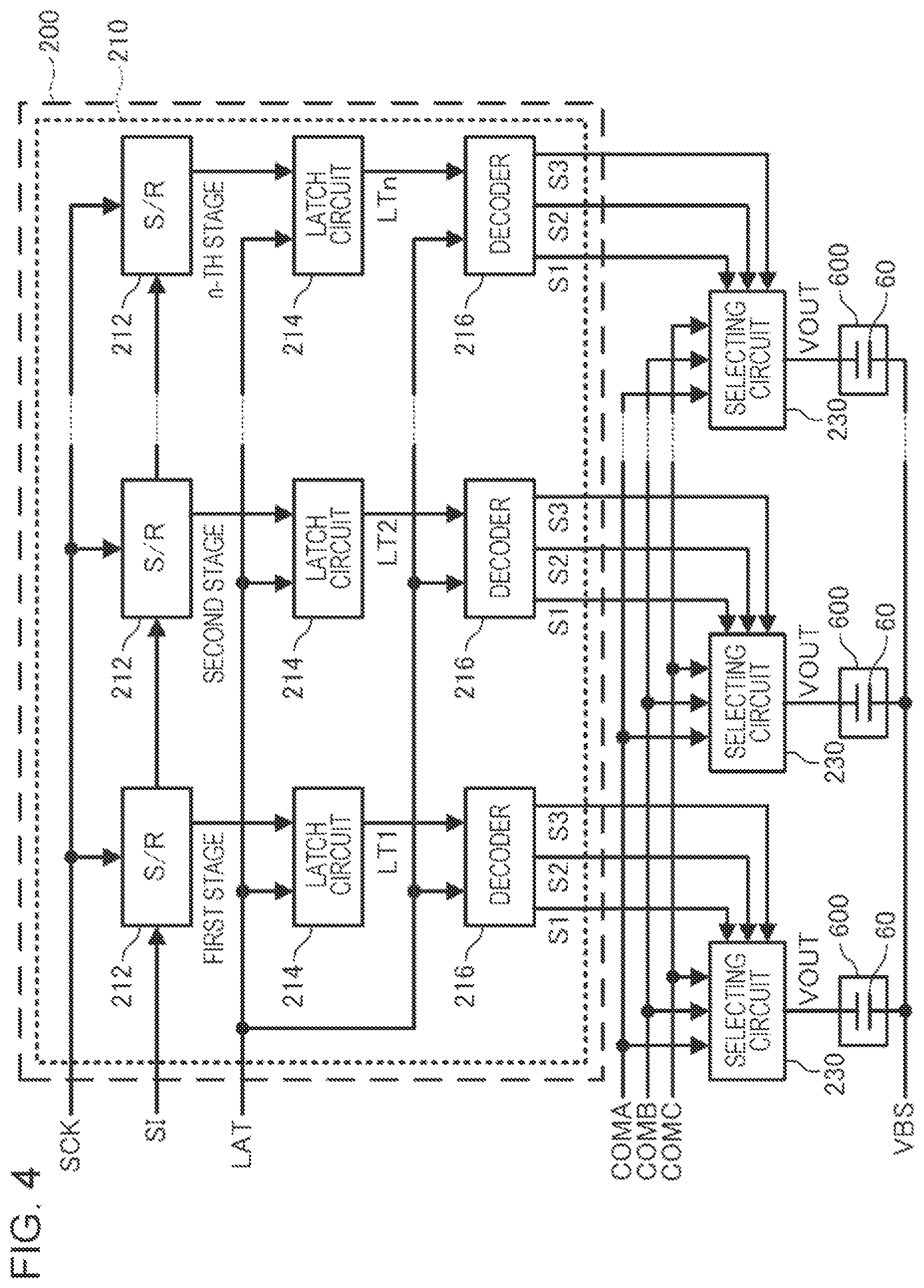 Patent US11772375 Figure 5 – Liquid ejecting apparatus, head driving circuit, and liquid ejecting head