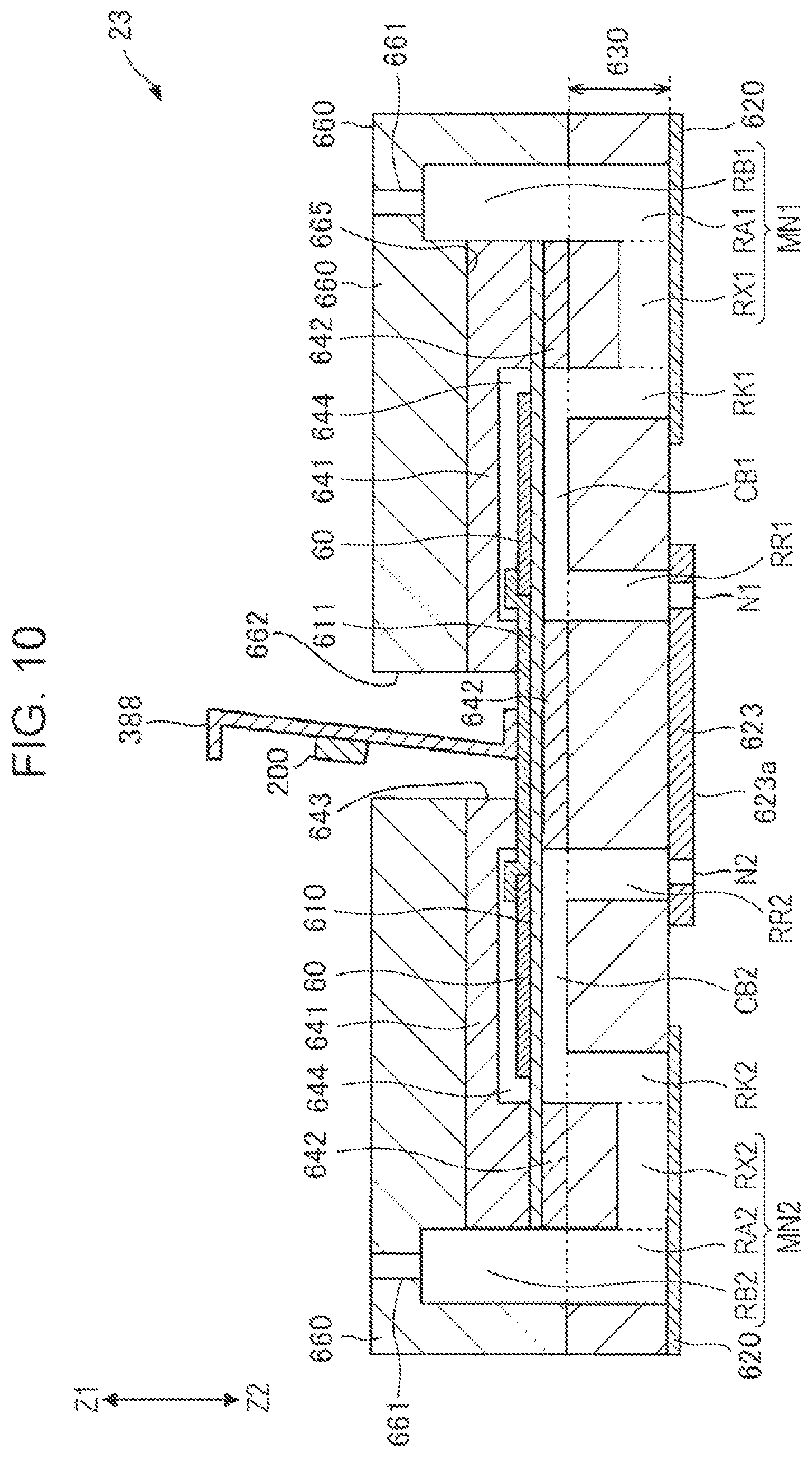 Patent US11772375 Figure 10 – Liquid ejecting apparatus, head driving circuit, and liquid ejecting head