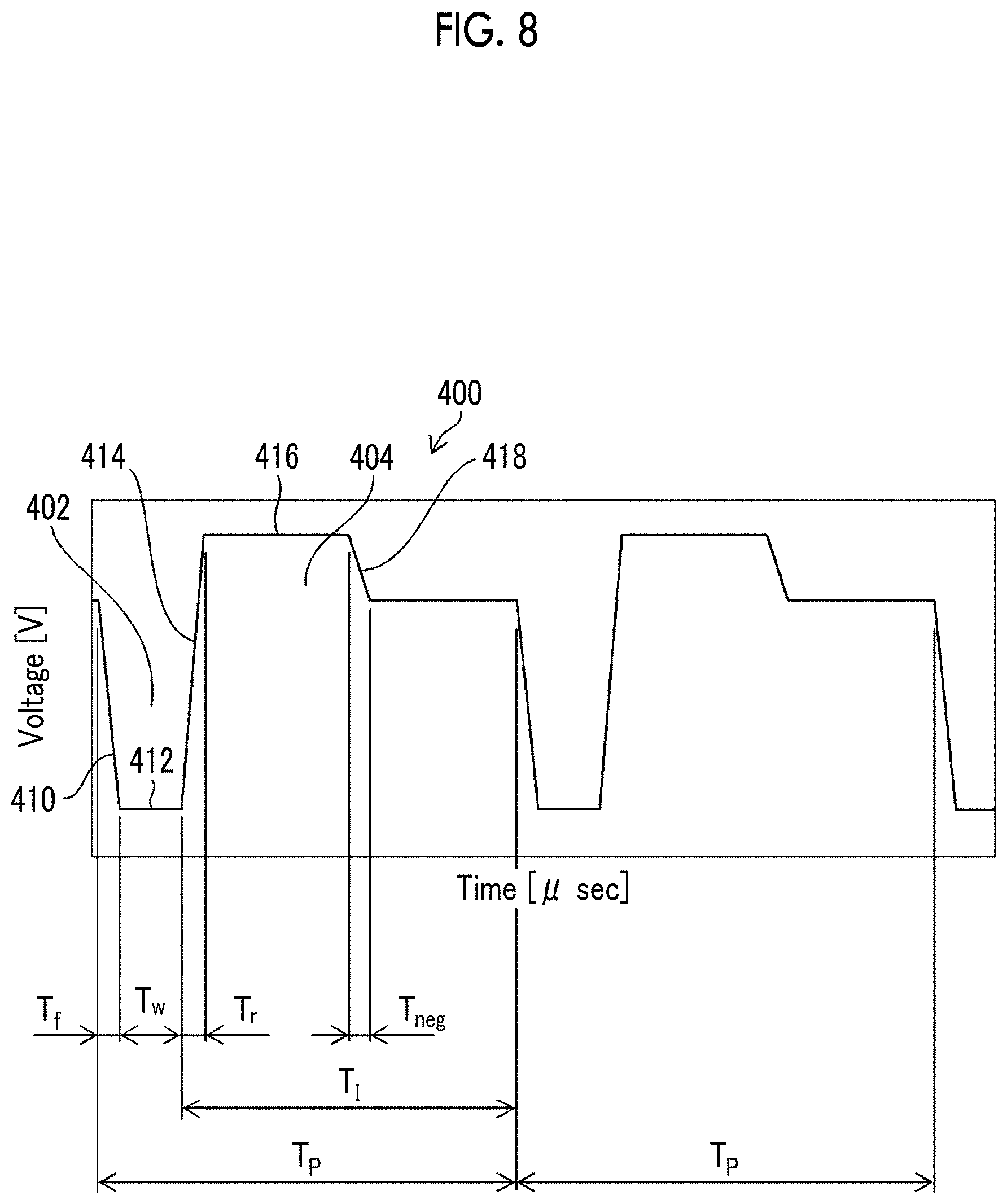 Patent US11772377 Figure 8 – Head drive device, head device, printing device, and head drive method