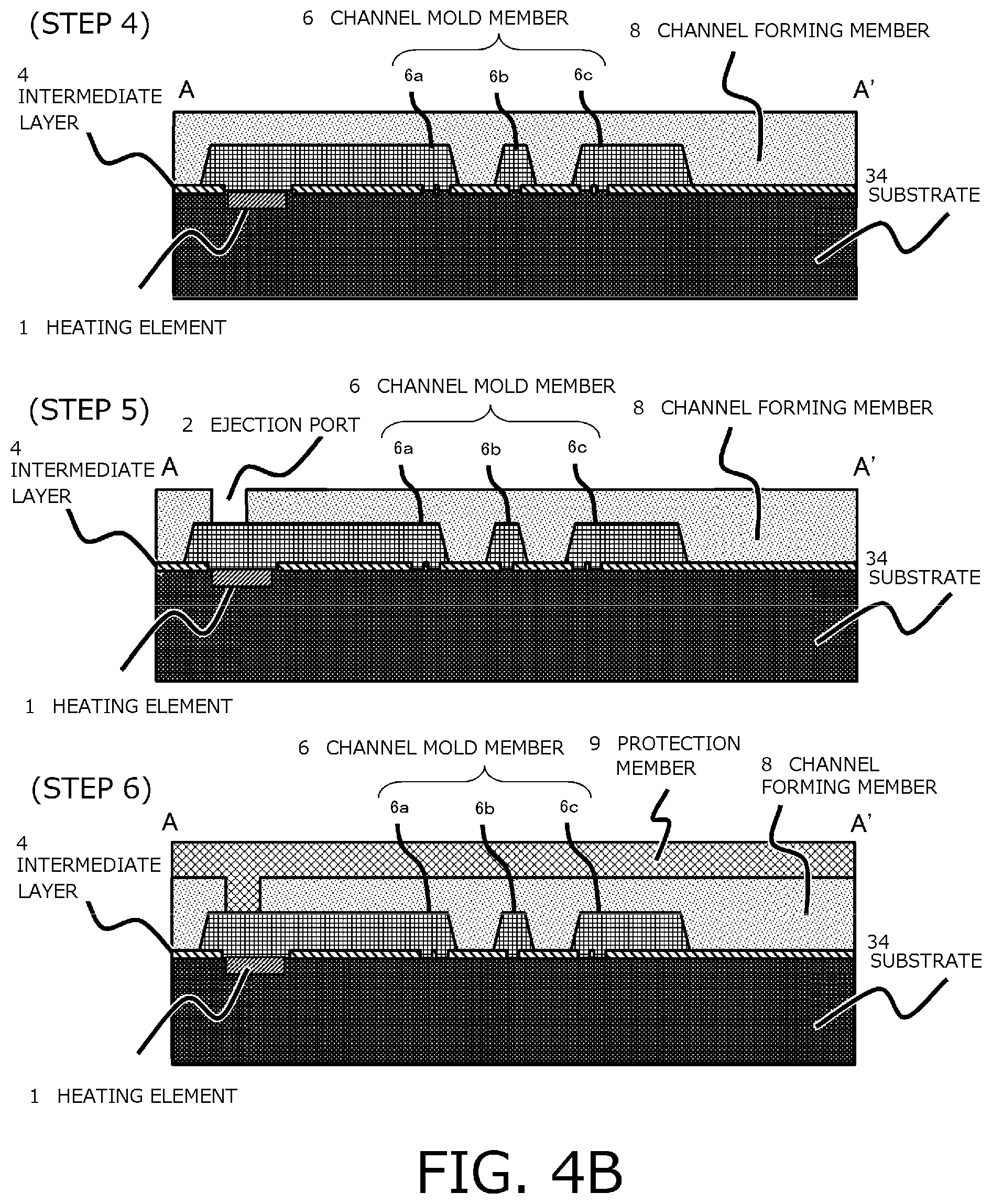 Patent US11772378 Figure 5 – Printing element and method for manufacturing same