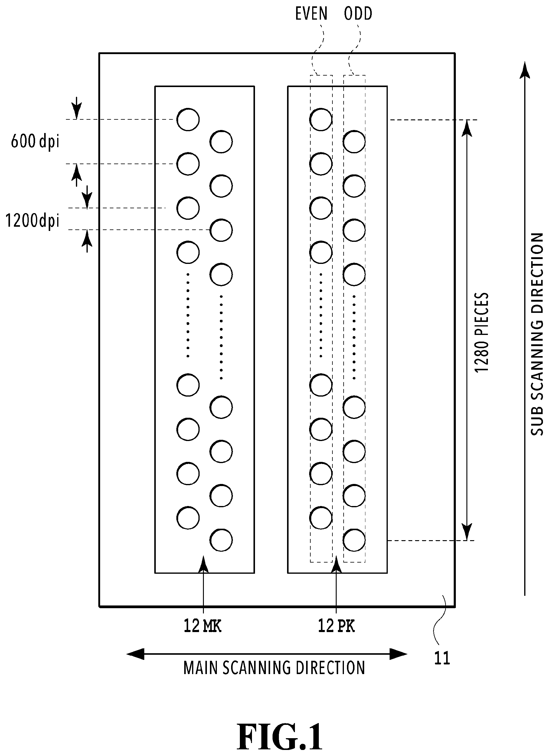 Patent US11772380 — Printing apparatus, control method thereof and storage medium — Figure 1