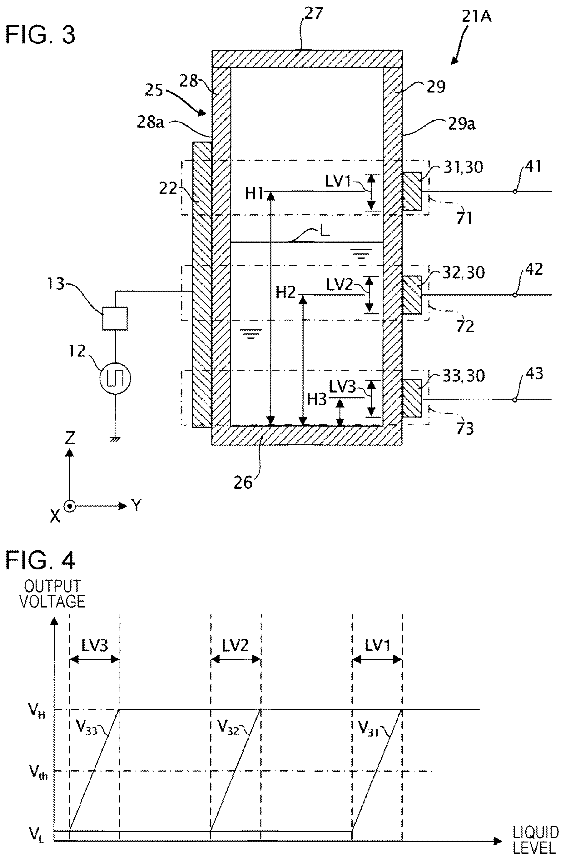 Patent US11772383 Figure 3 – Storage amount detection device and liquid discharge device