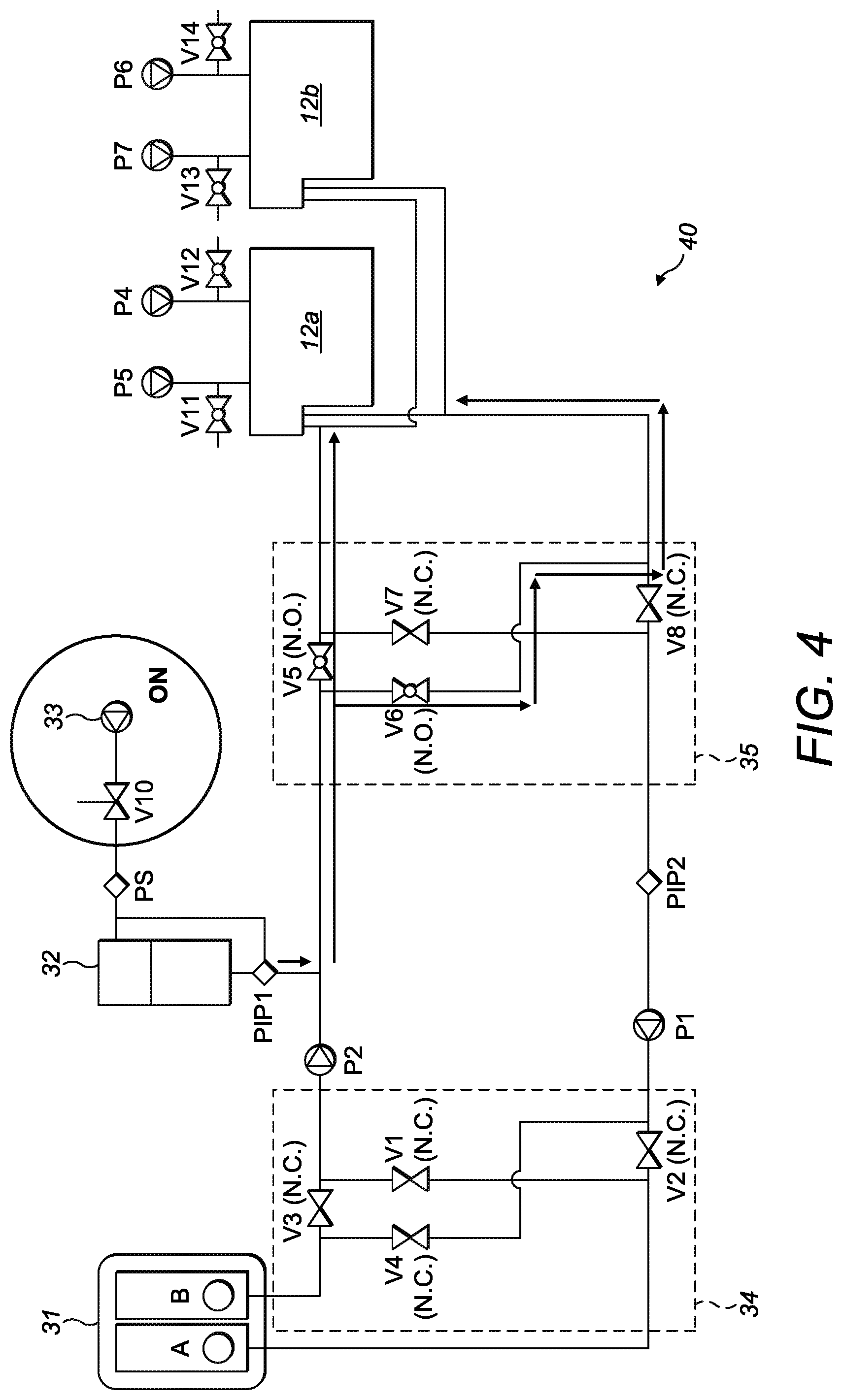Patent US11772385 Figure 3 – Printing fluid recirculation