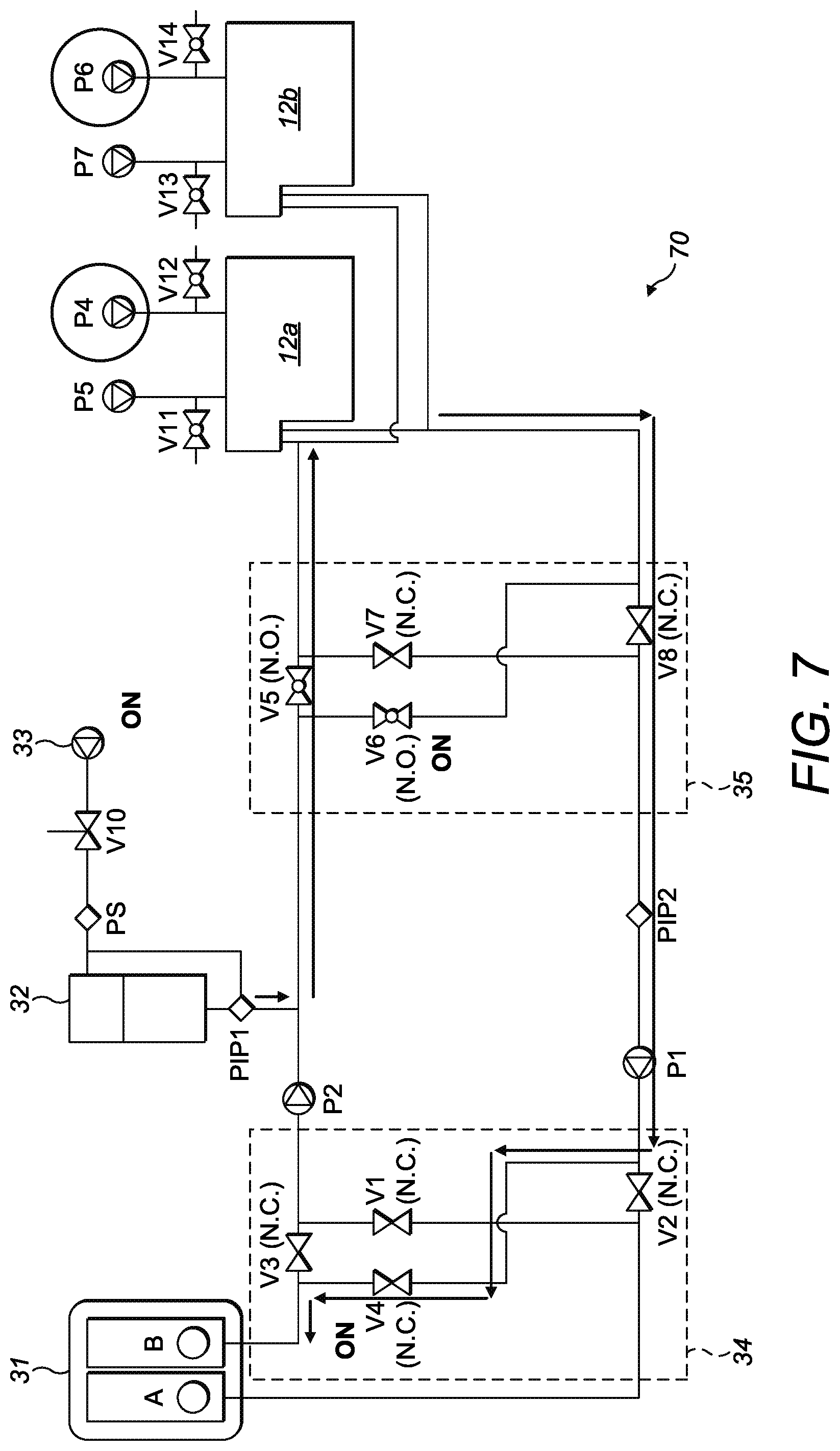Patent US11772385 Figure 5 – Printing fluid recirculation