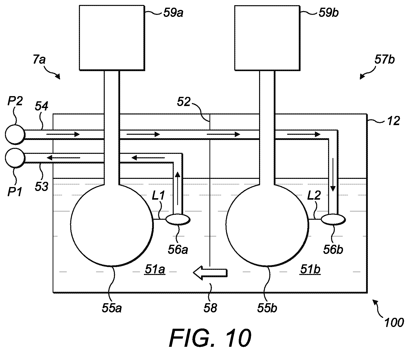 Patent US11772385 Figure 8 – Printing fluid recirculation