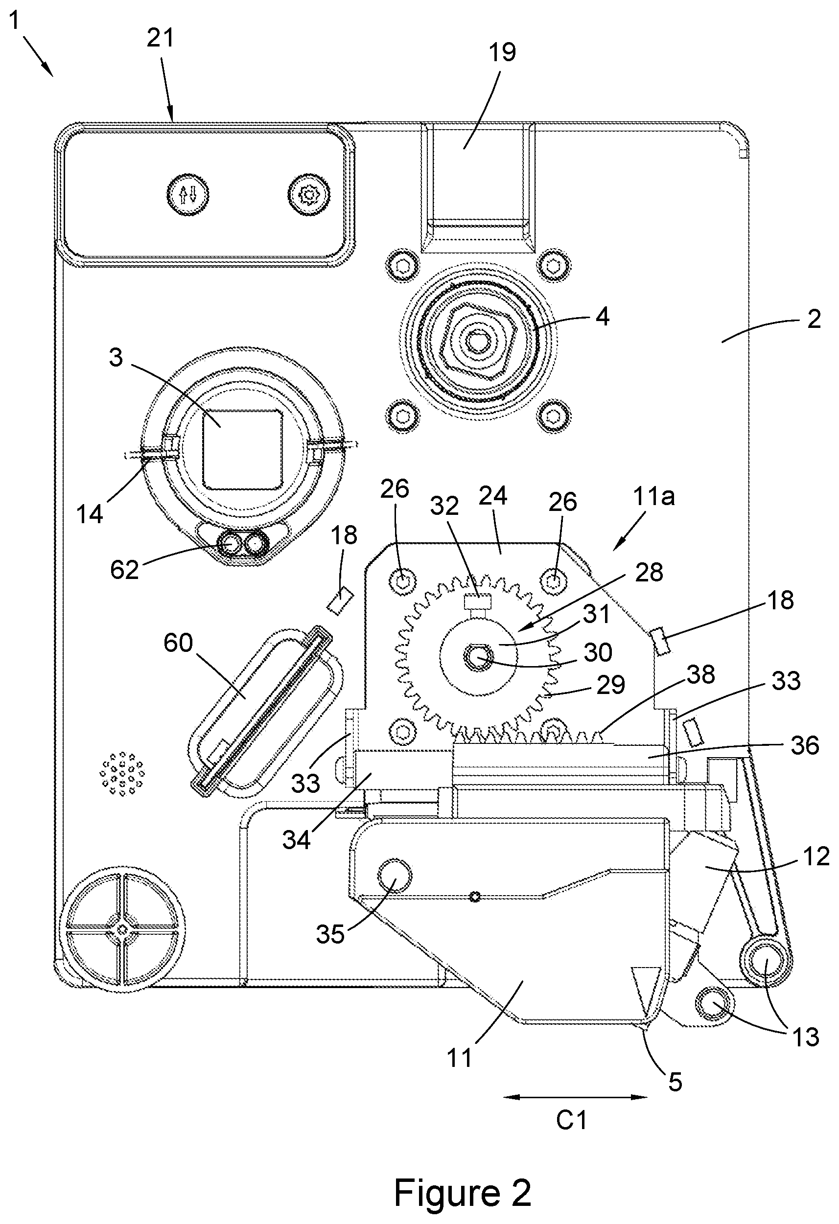 Patent US11772386 Figure 2 – Thermal transfer printer
