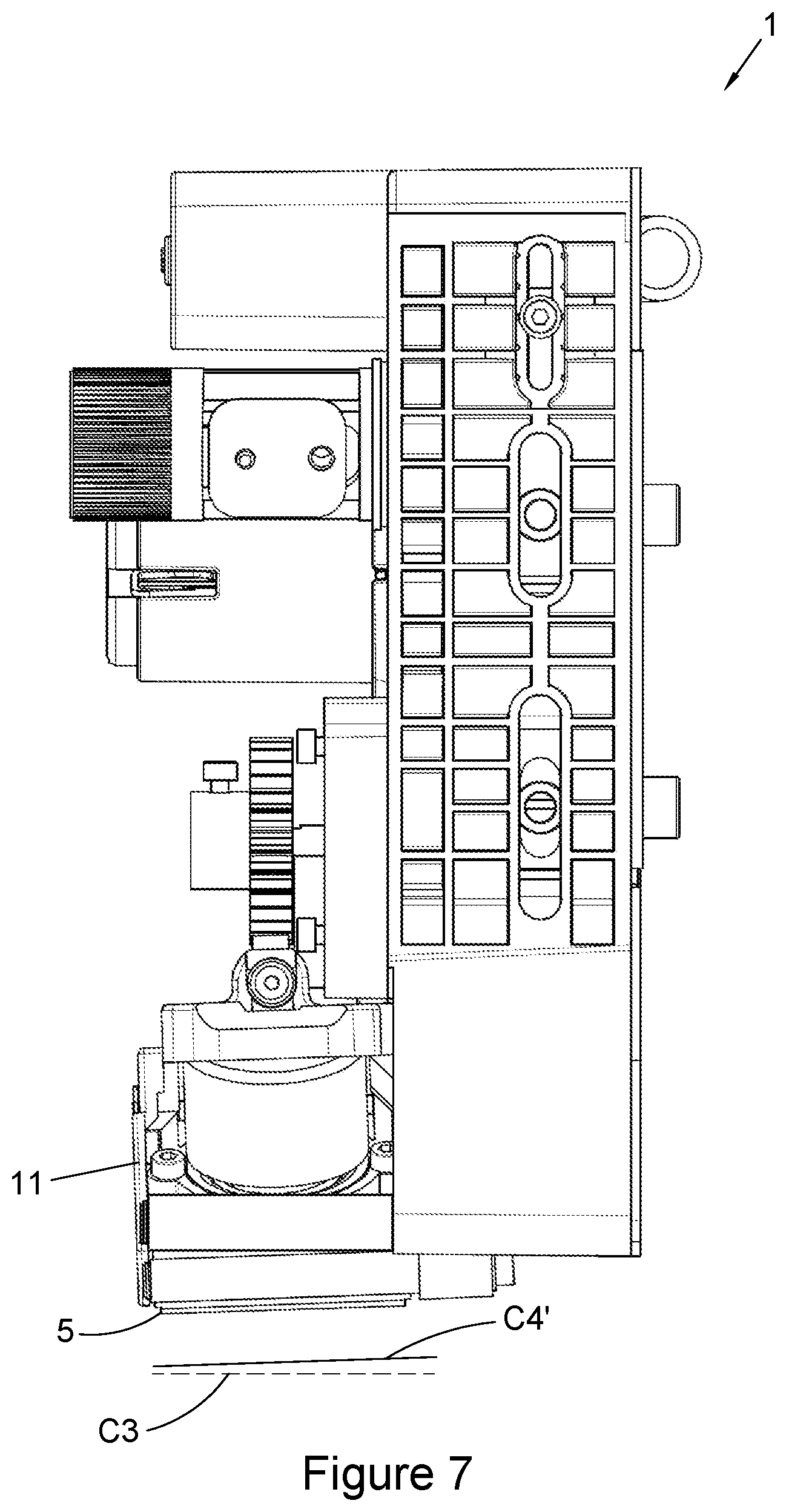Patent US11772386 Figure 7 – Thermal transfer printer