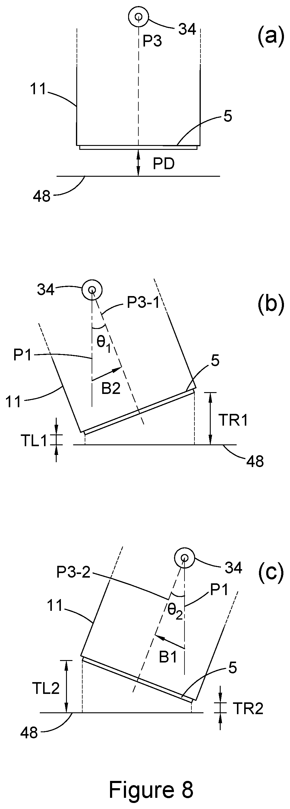 Patent US11772386 Figure 8 – Thermal transfer printer