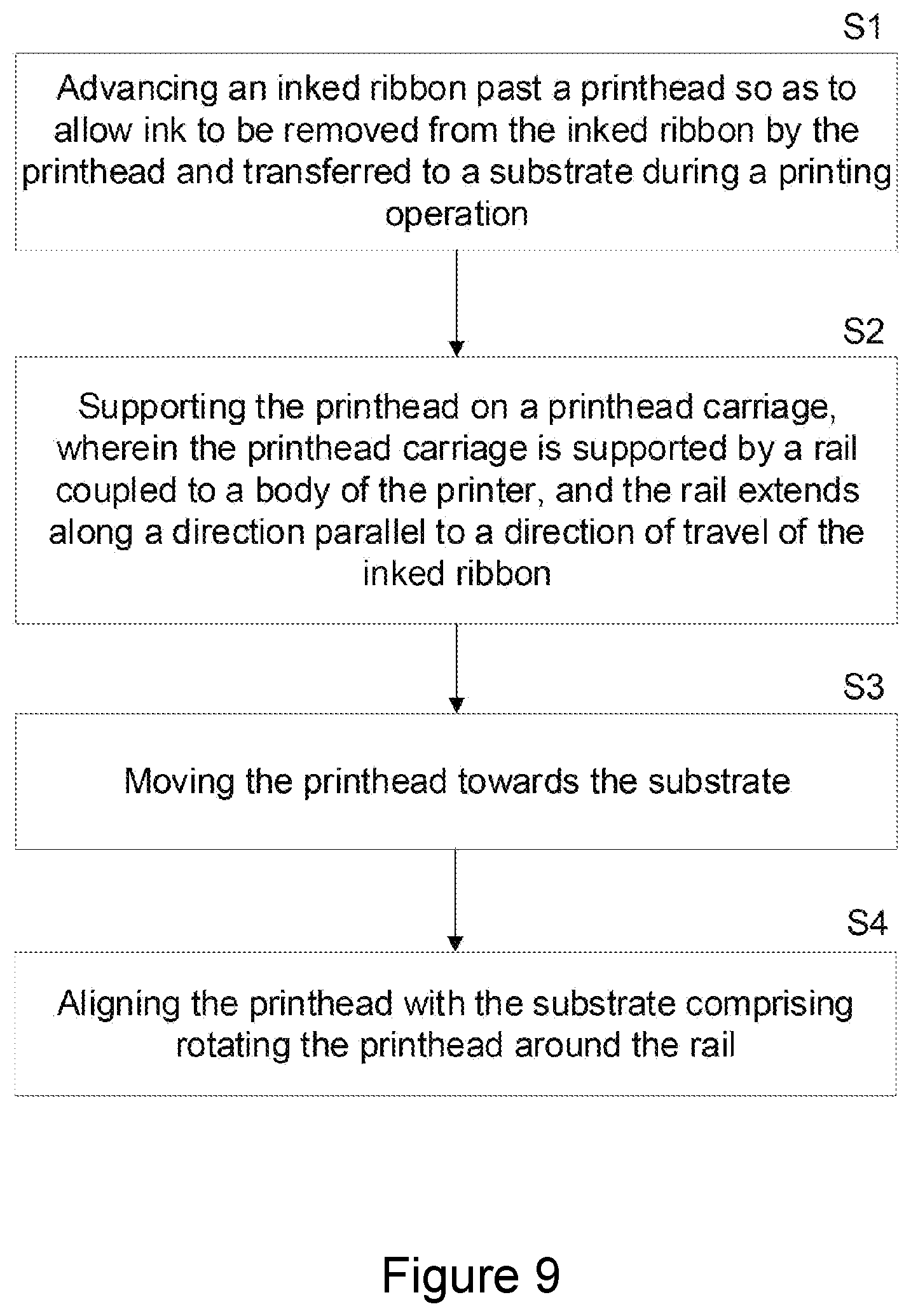 Patent US11772386 Figure 9 – Thermal transfer printer