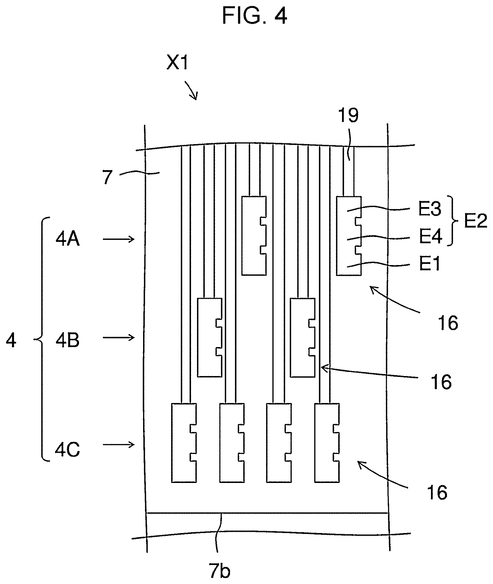 Patent US11772387 Figure 4 – Thermal head and thermal printer