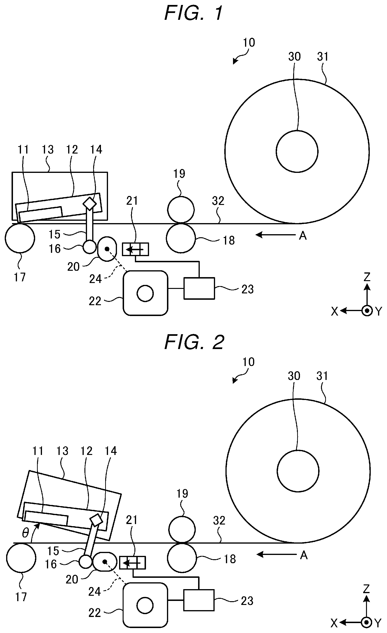 Patent US11772389 Figure 1 – Printer device