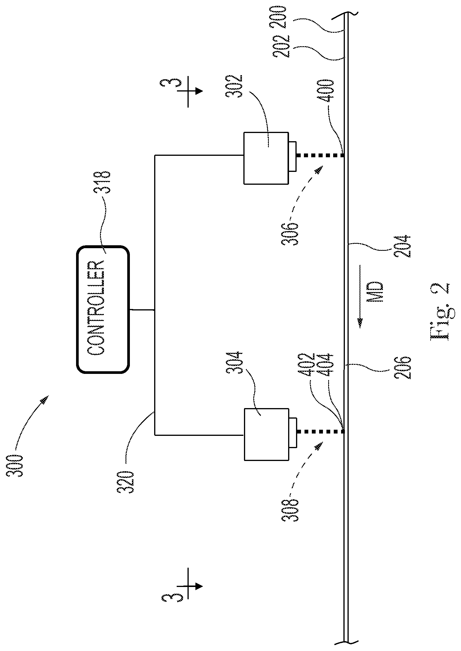 Patent US11772390 Figure 2 – Method and apparatus for inkjet printing absorbent article components
