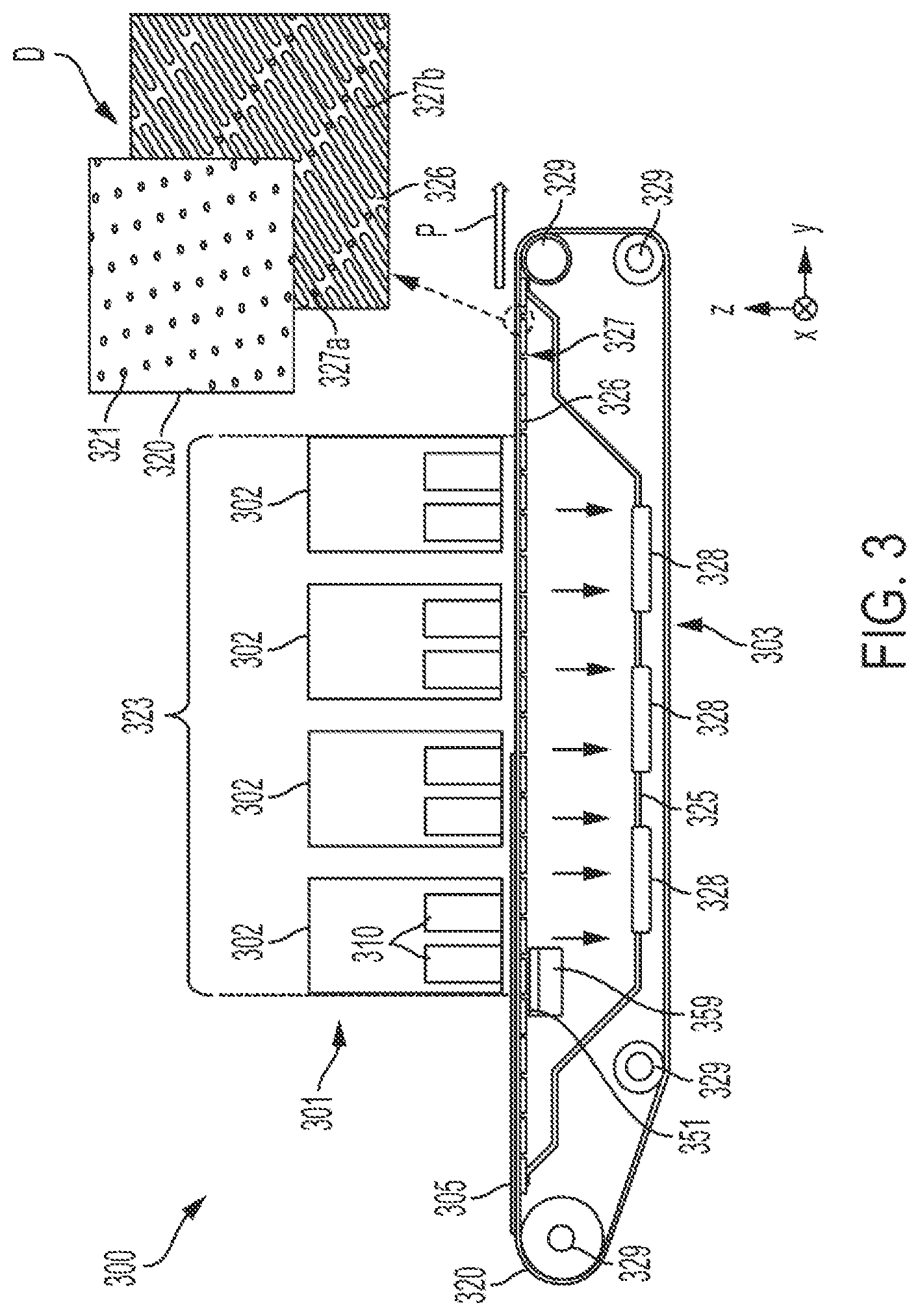 Patent US11772391 Figure 5 – Devices, systems, and methods for controlling airflow through vacuum platen of printing system by a movable damper