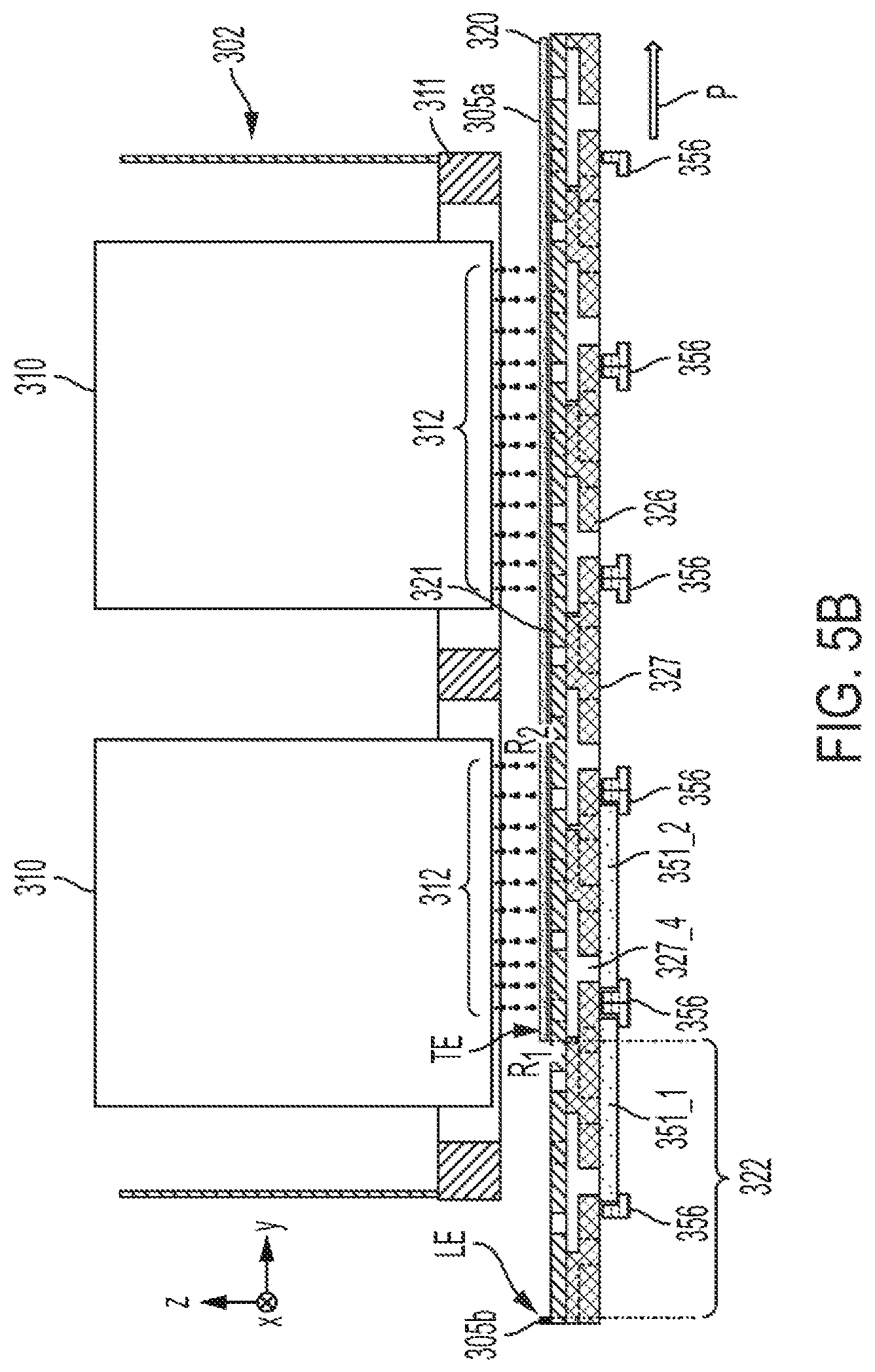 Patent US11772391 Figure 8 – Devices, systems, and methods for controlling airflow through vacuum platen of printing system by a movable damper