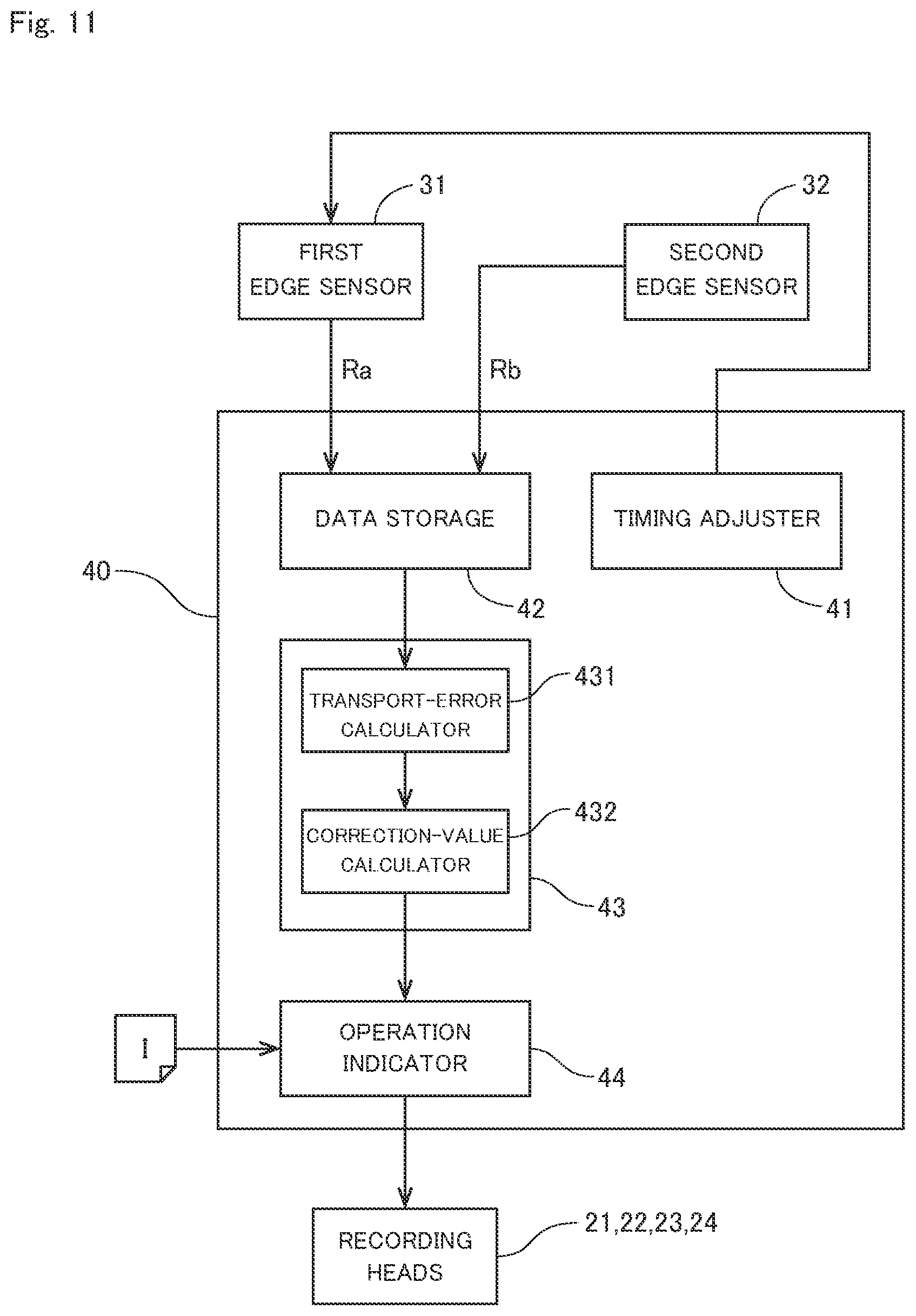 Patent US11772392 Figure 11 – Base material processing apparatus and detection method