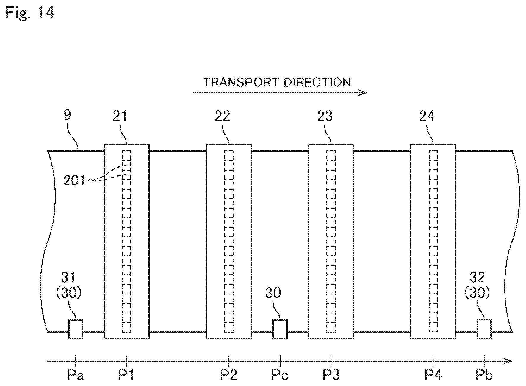 Patent US11772392 Figure 14 – Base material processing apparatus and detection method