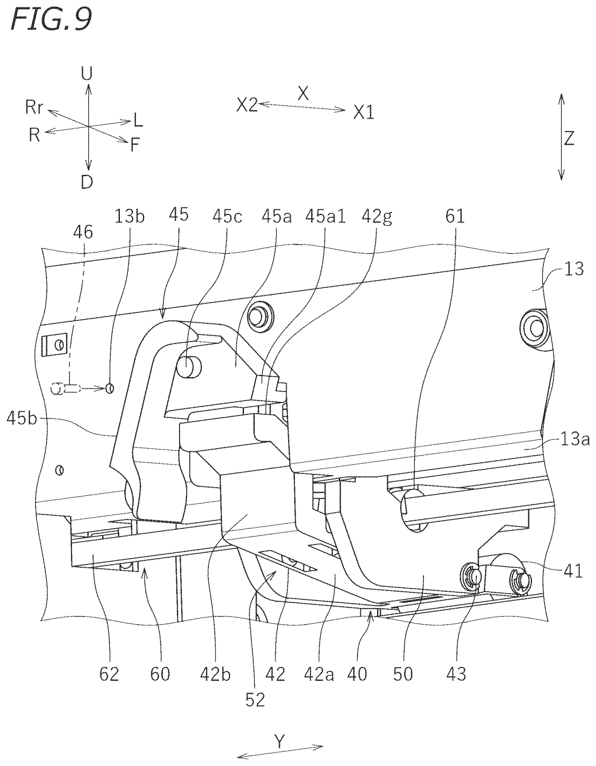 Patent US11772393 Figure 8 – Printer and cutting device with actuated pinch rollers