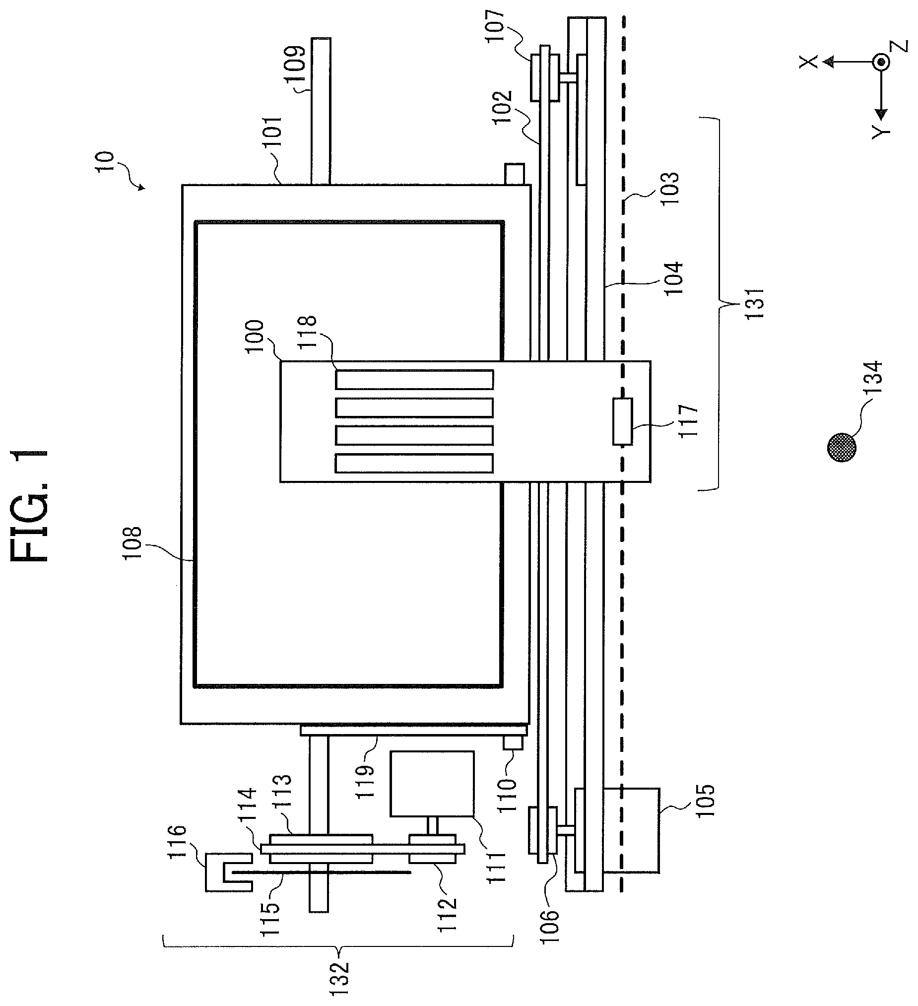 Patent US11772394 Figure 1 – Liquid discharge apparatus and liquid discharge method