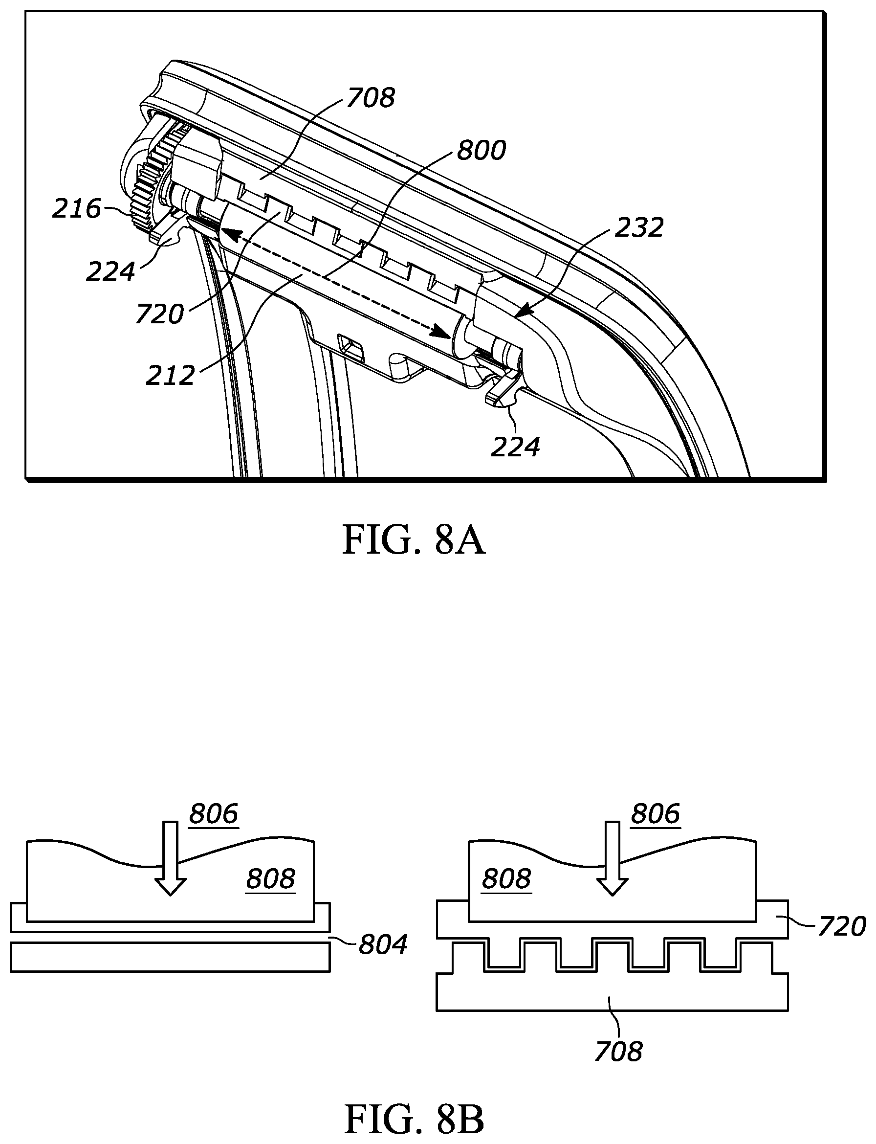 Patent US11772395 Figure 8 – Lid subsystem for media processing devices