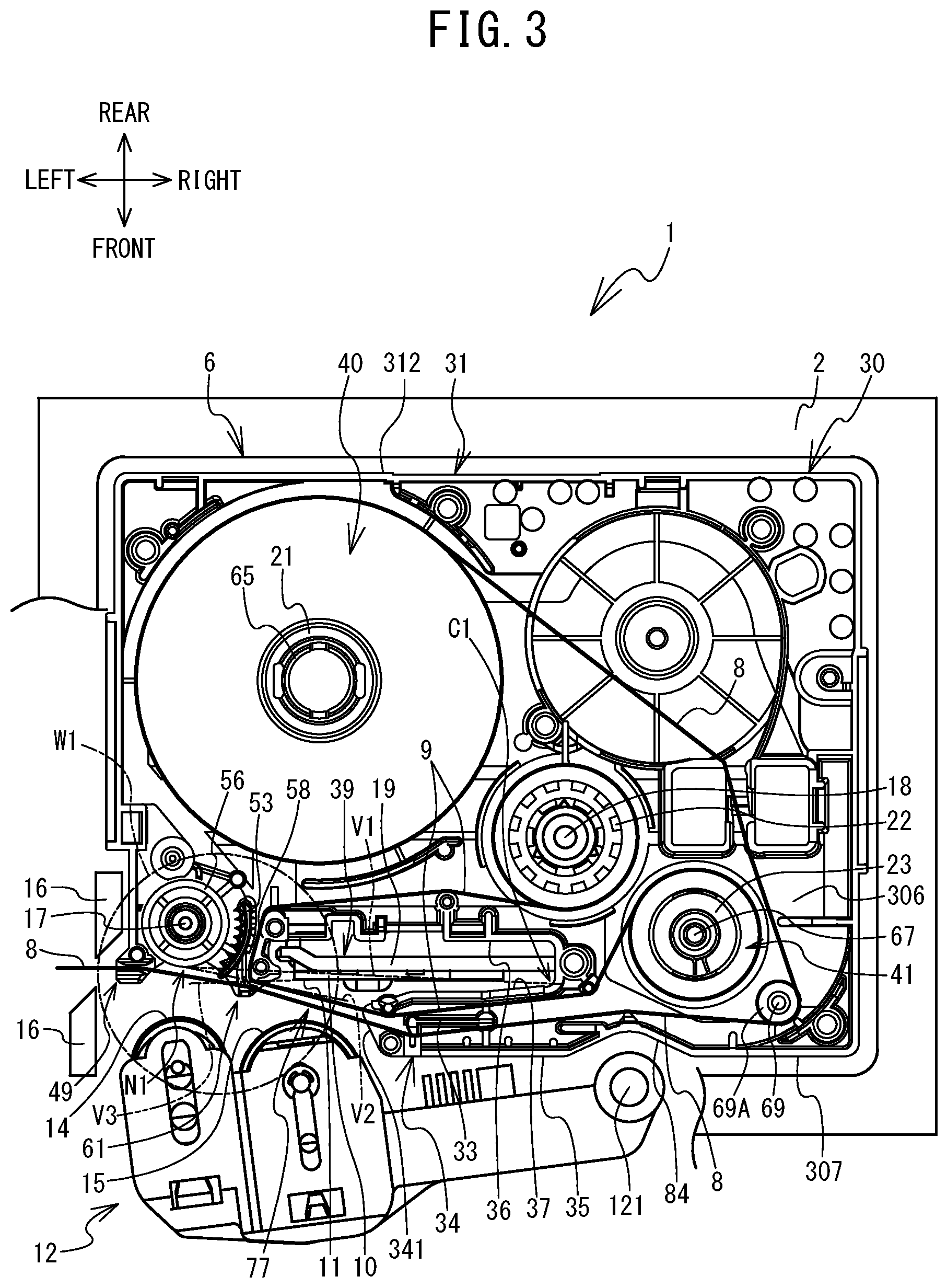 Patent US11772397 Figure 3 – Tape cassette