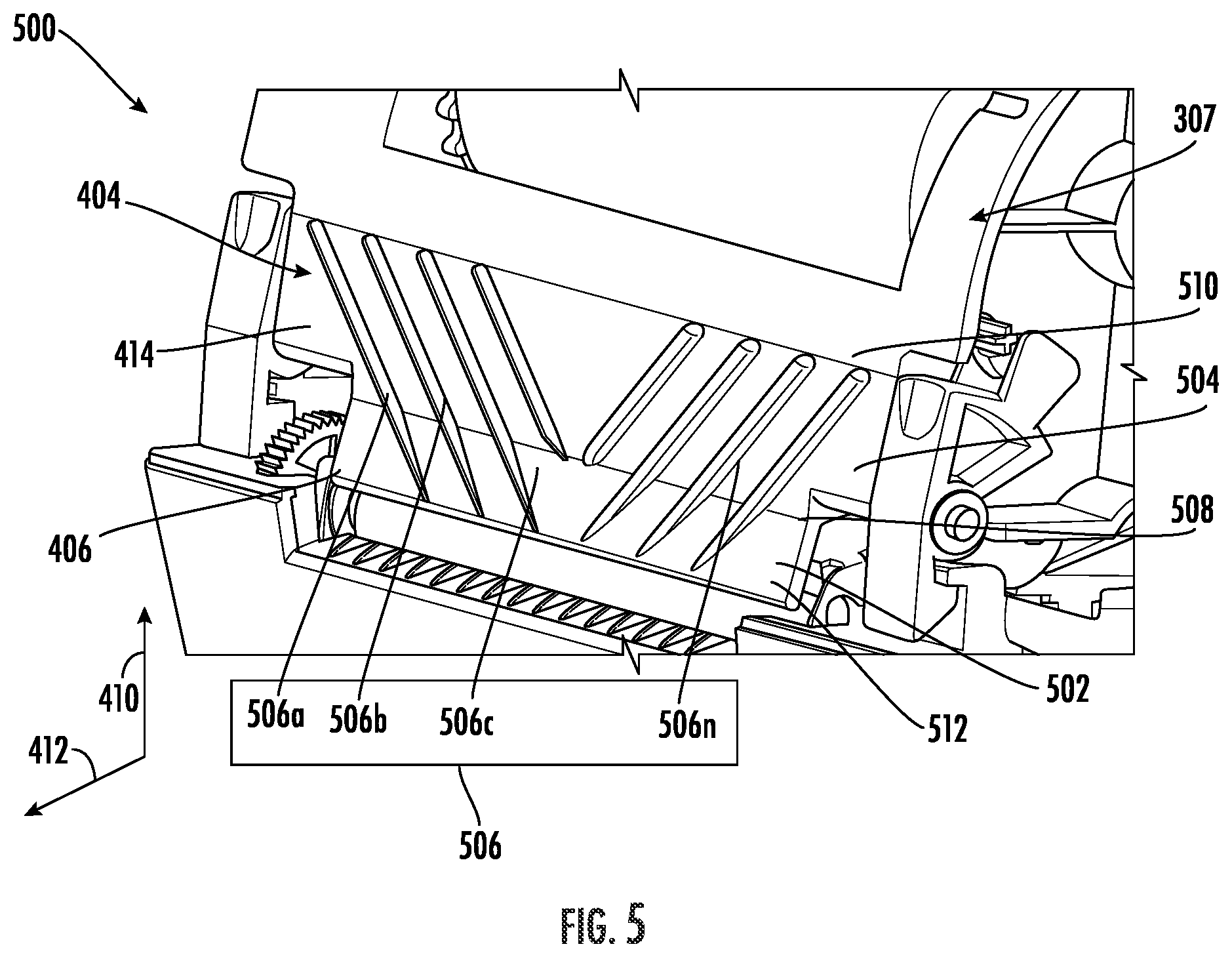 Patent US11772398 Figure 7 – Systems and apparatuses for avoiding ribbon wrinkle