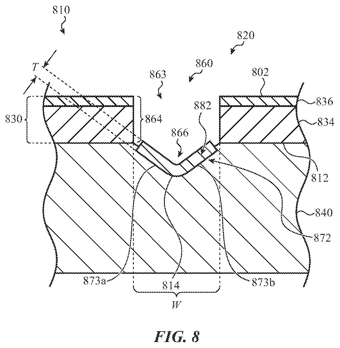 Patent US11772402 Figure 10 – Controlled ablation and surface modification for marking an electronic device