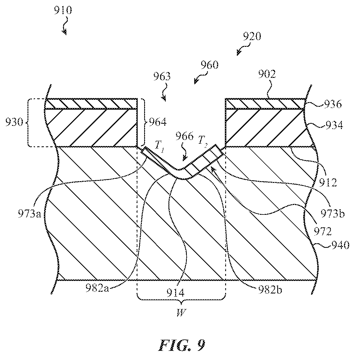 Patent US11772402 Figure 11 – Controlled ablation and surface modification for marking an electronic device