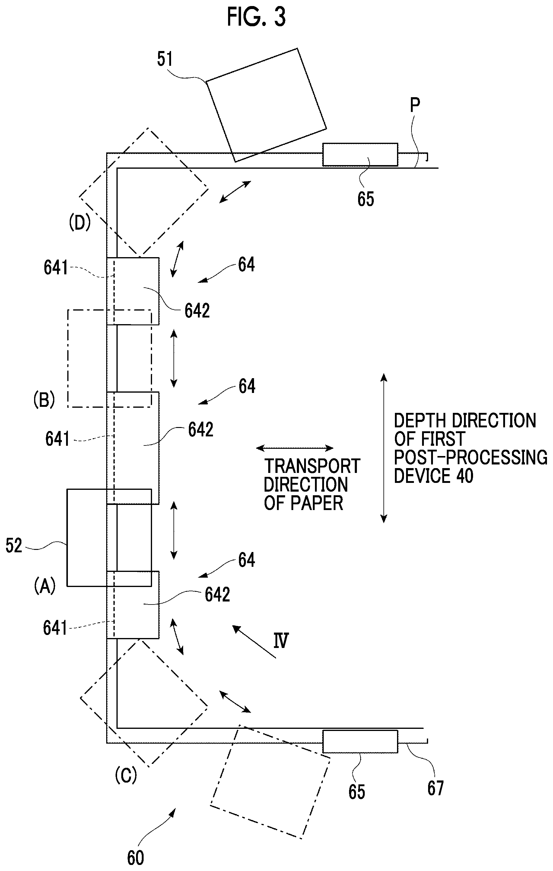 Patent US11772405 Figure 3 – Recording medium processing apparatus and image forming system