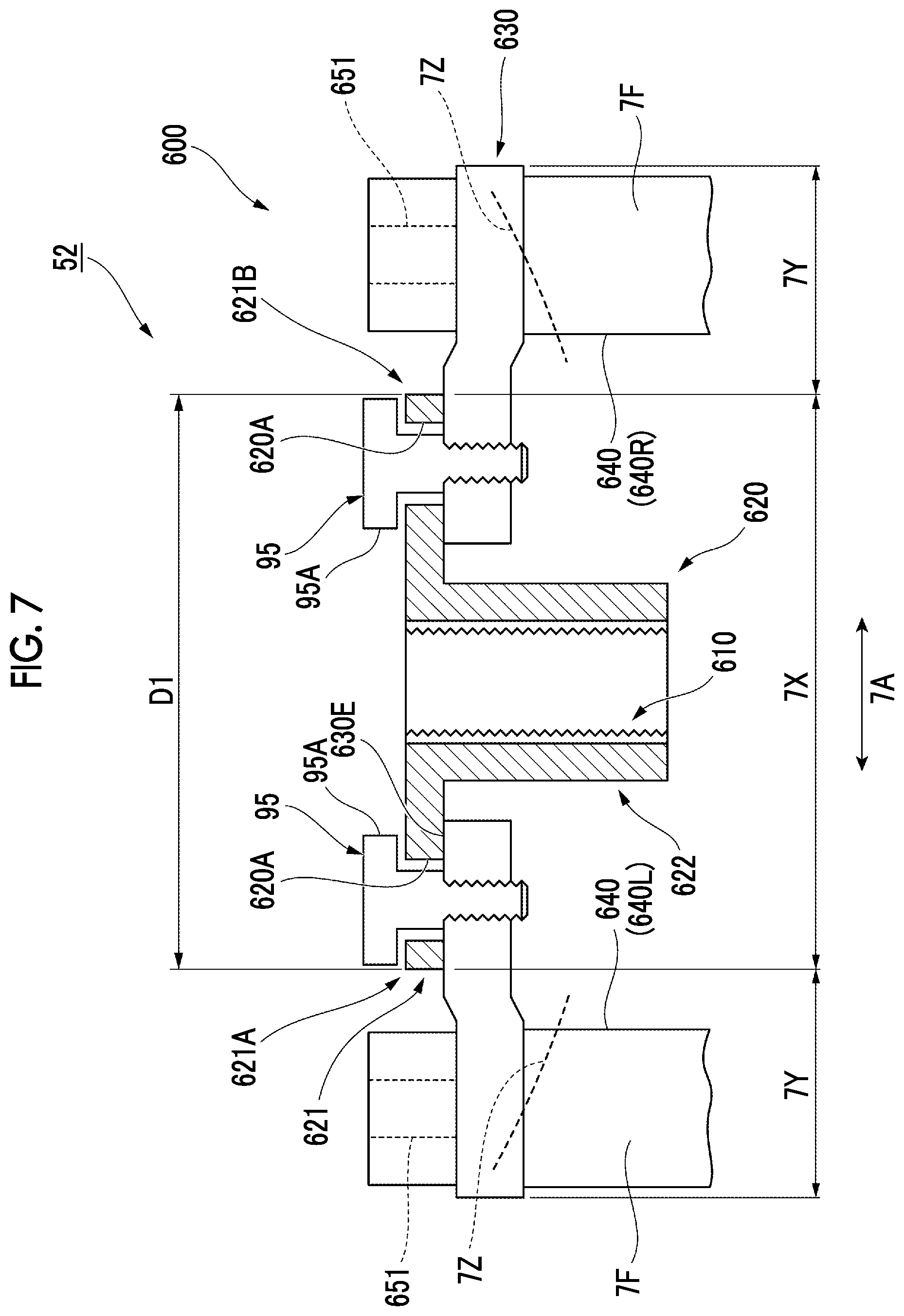 Patent US11772405 Figure 7 – Recording medium processing apparatus and image forming system
